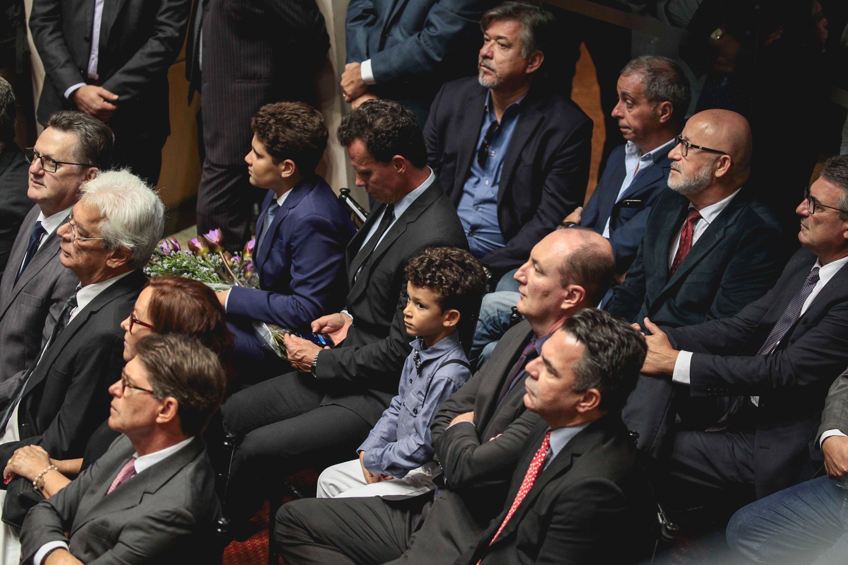 Posse do Governador do Estado Eduardo Pinho Moreira.