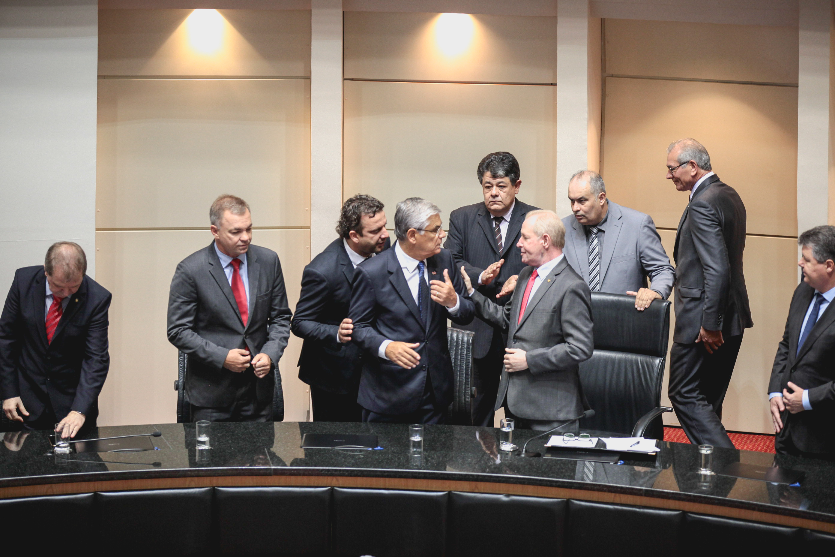 Posse do Governador do Estado Eduardo Pinho Moreira.