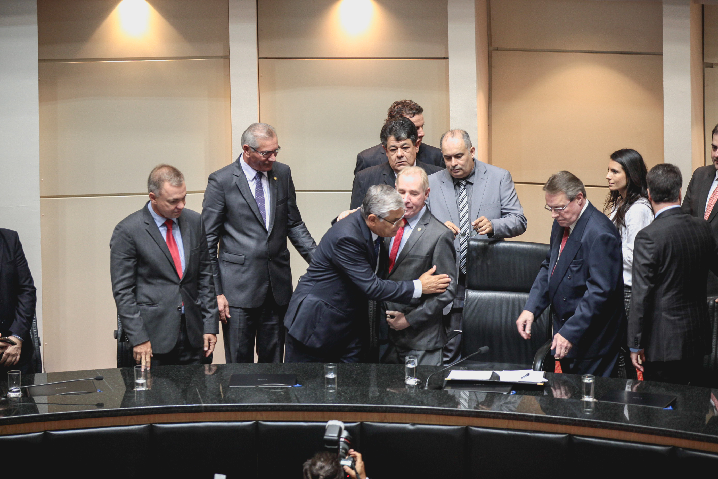 Posse do Governador do Estado Eduardo Pinho Moreira.