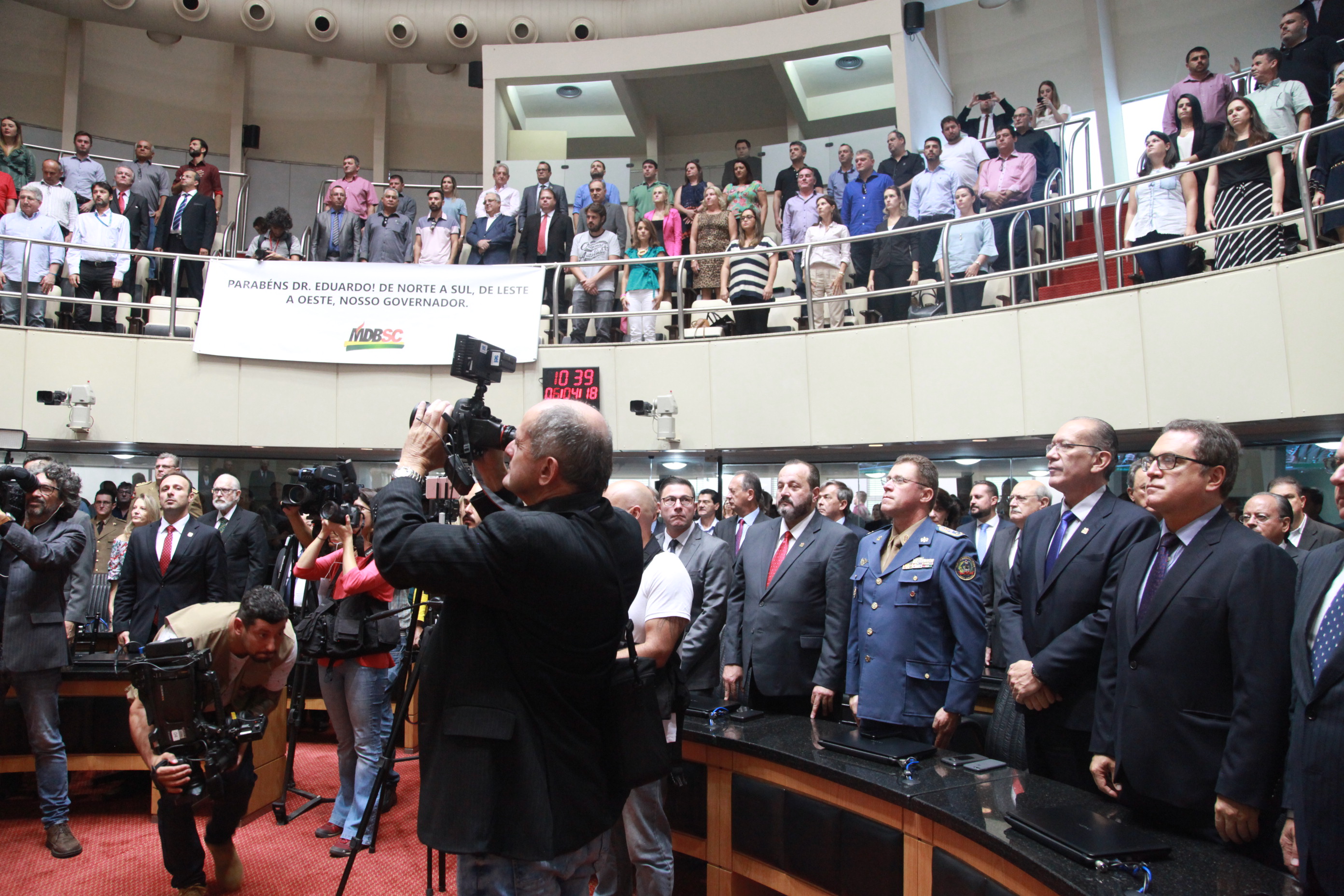 Posse do Governador Eduardo Pinho Moreira. Eduardo Guedes / Agência AL