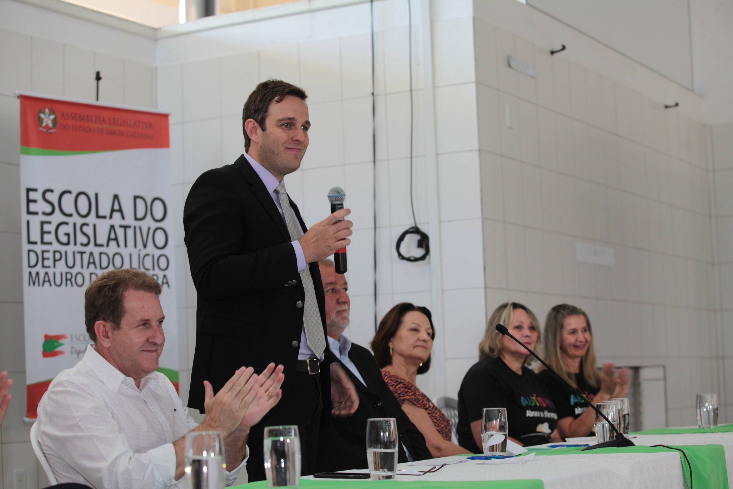 Deputado Ricardio Guidi - Seminário Transtorno do Espectro Autista em Cocal do Sul-SC