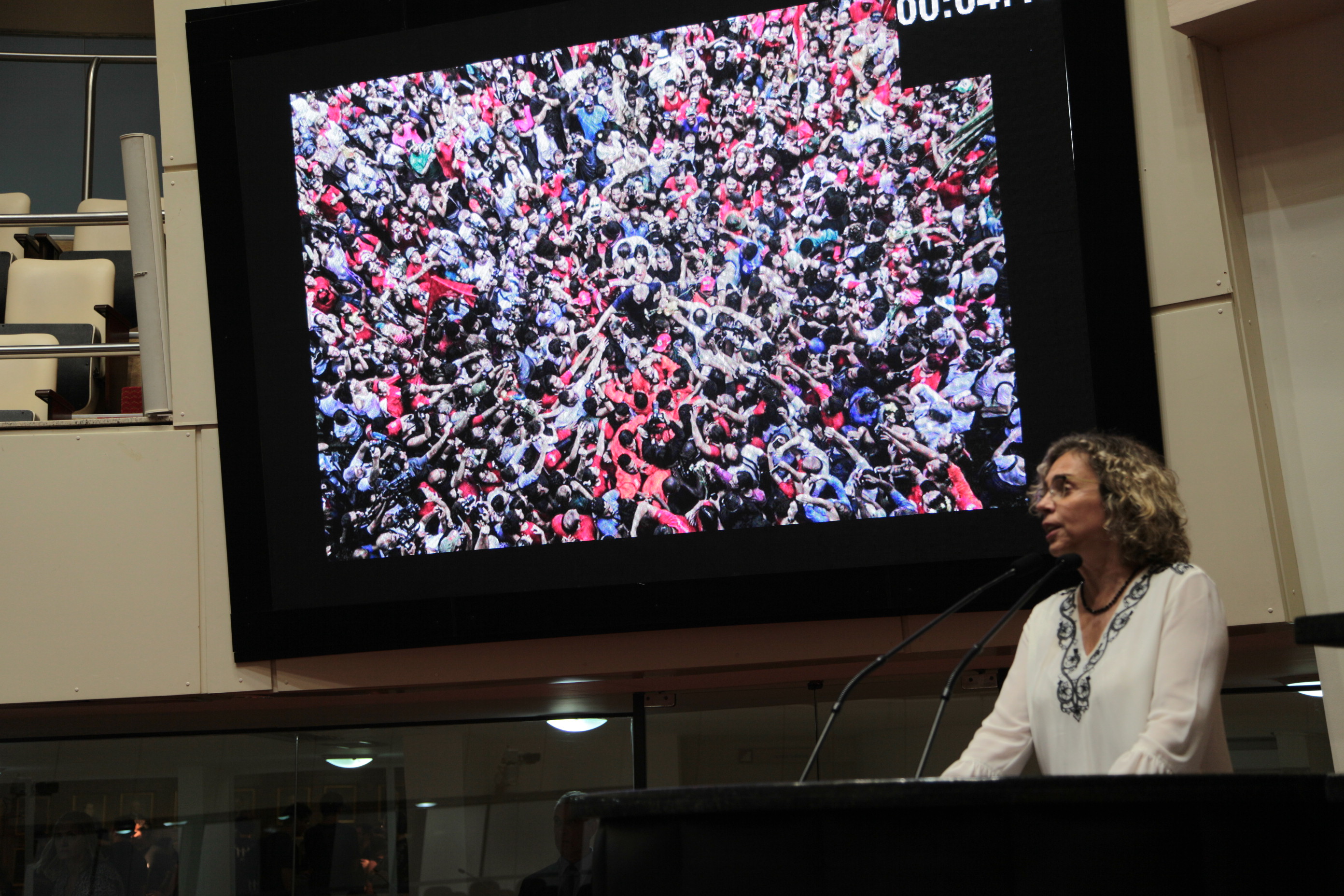 Sessão Plenária - Deputada Ama Paula Lima (PT)