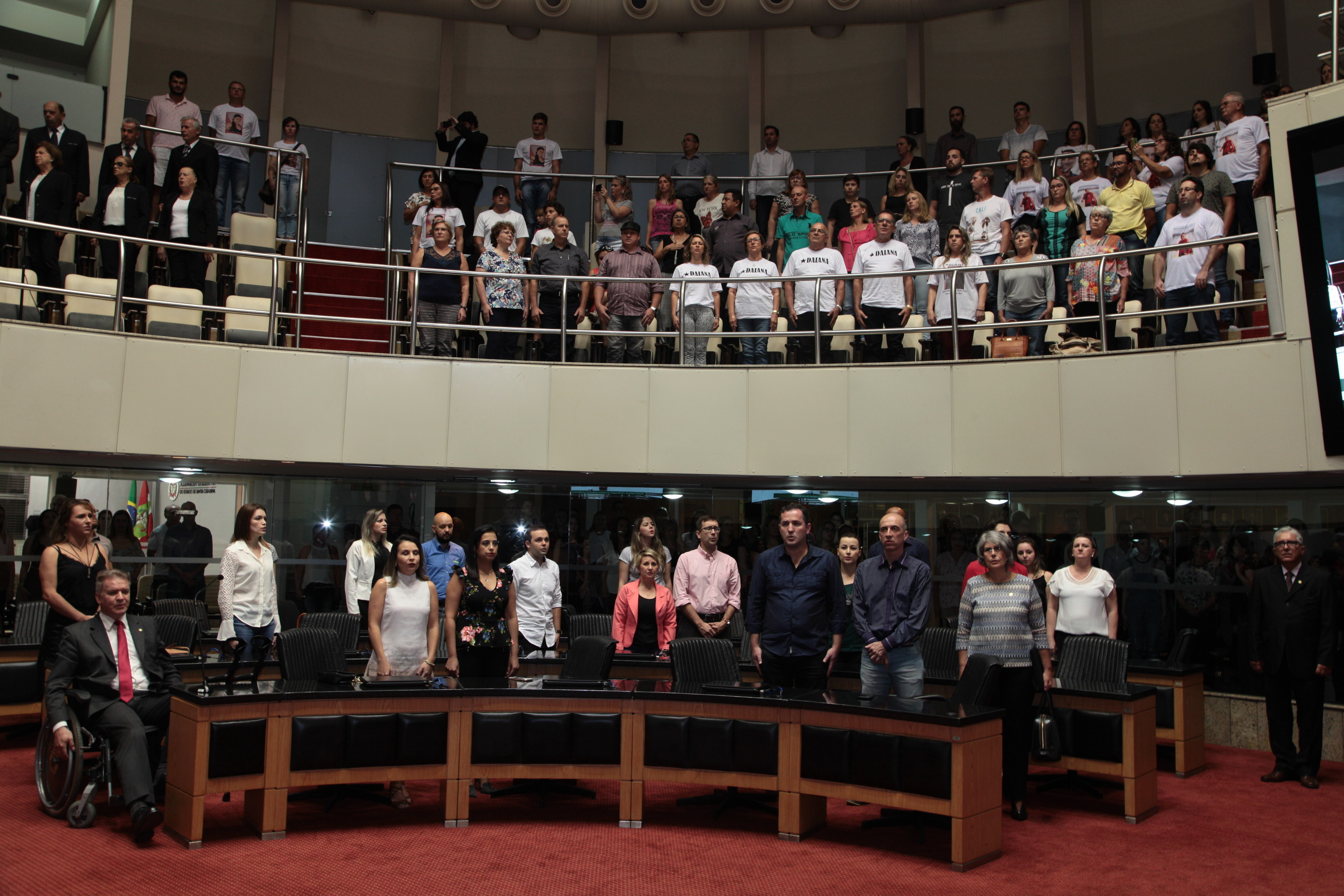 Homenagem ao Sistema Estadual de Transplantes de Santa Catarina