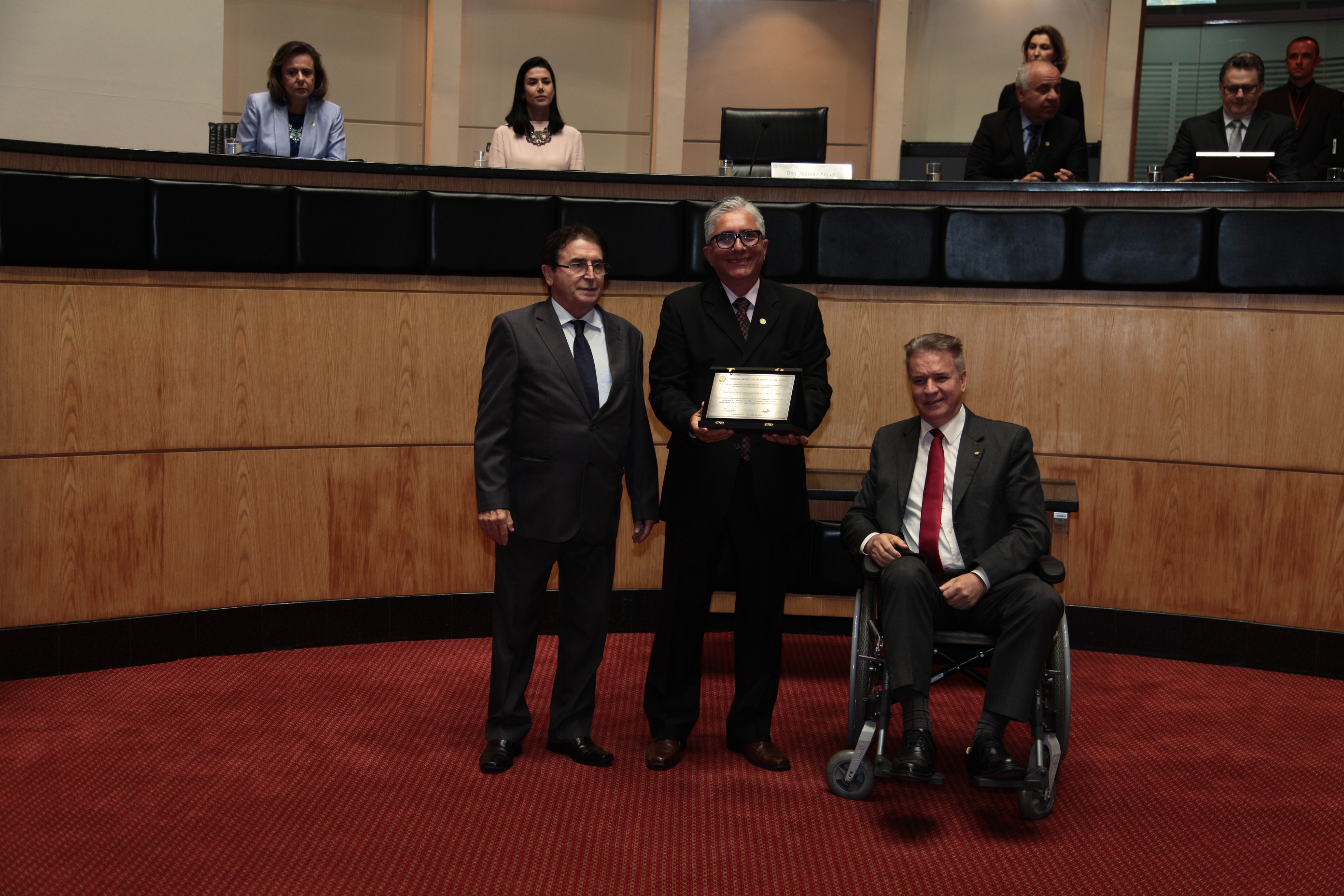 Homenagem ao Sistema Estadual de Transplantes de Santa Catarina