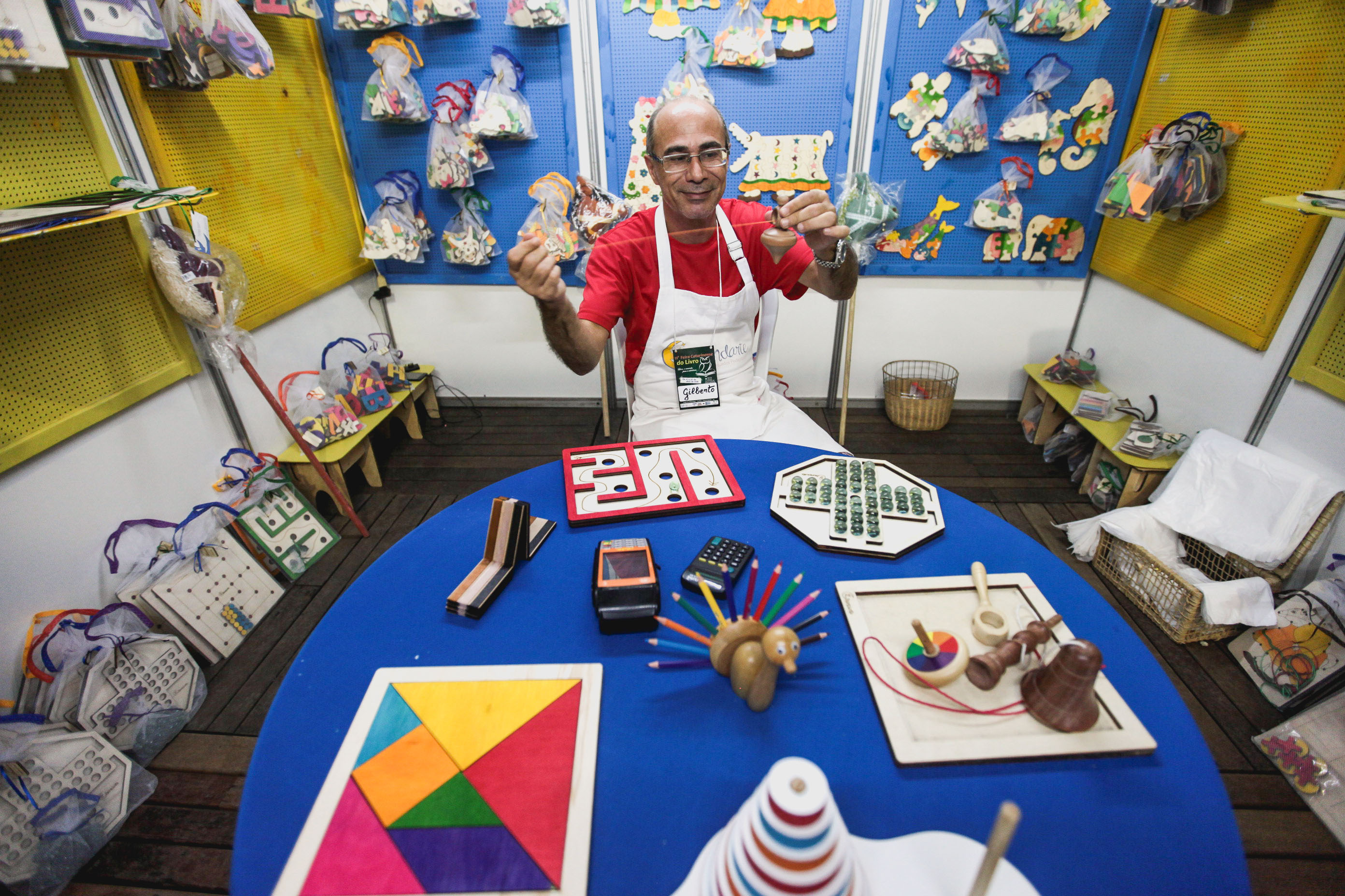 Gilberto, Cirandarte. 11ª Feira Catarinense do Livro.