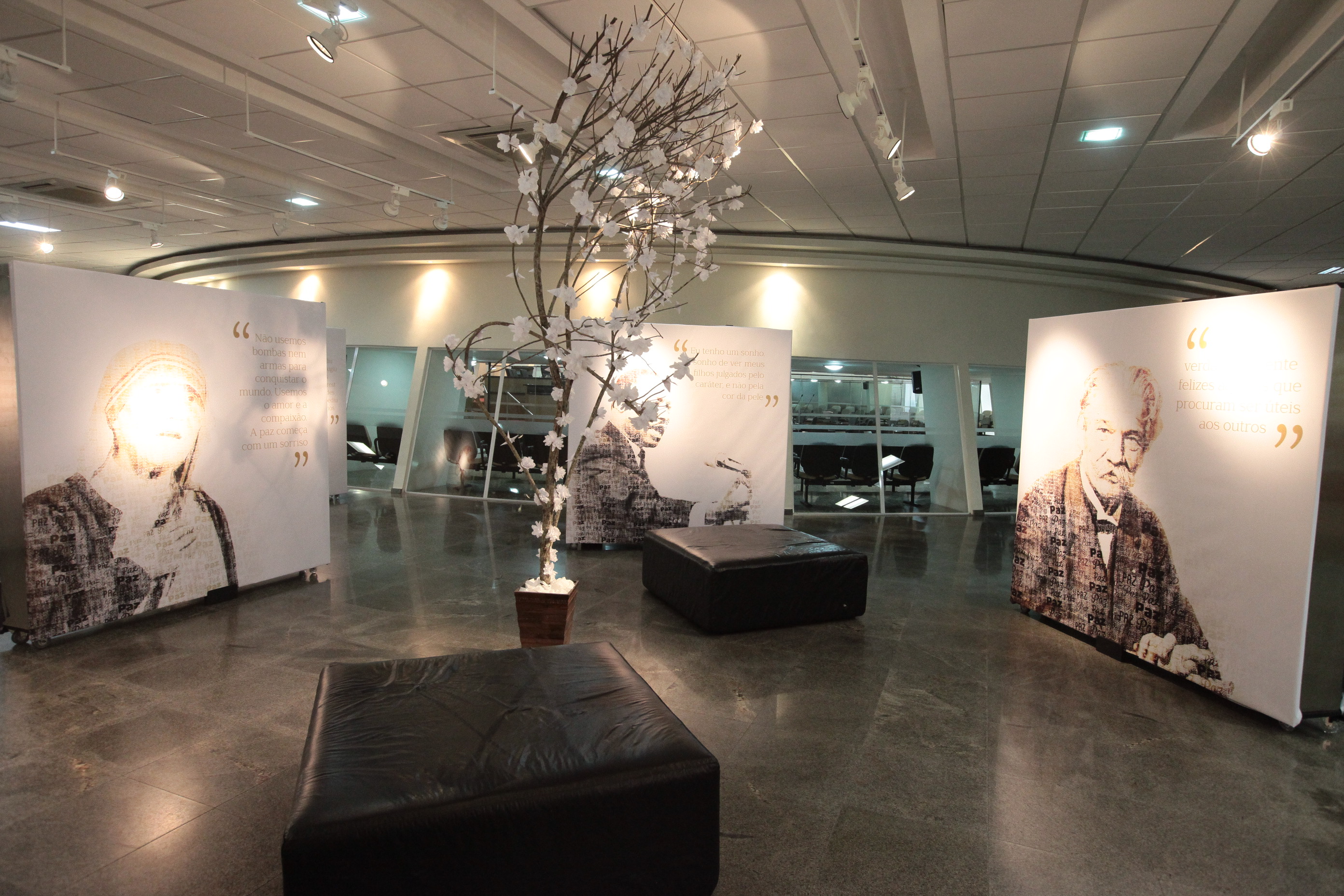 Exposição Os Pacificadores