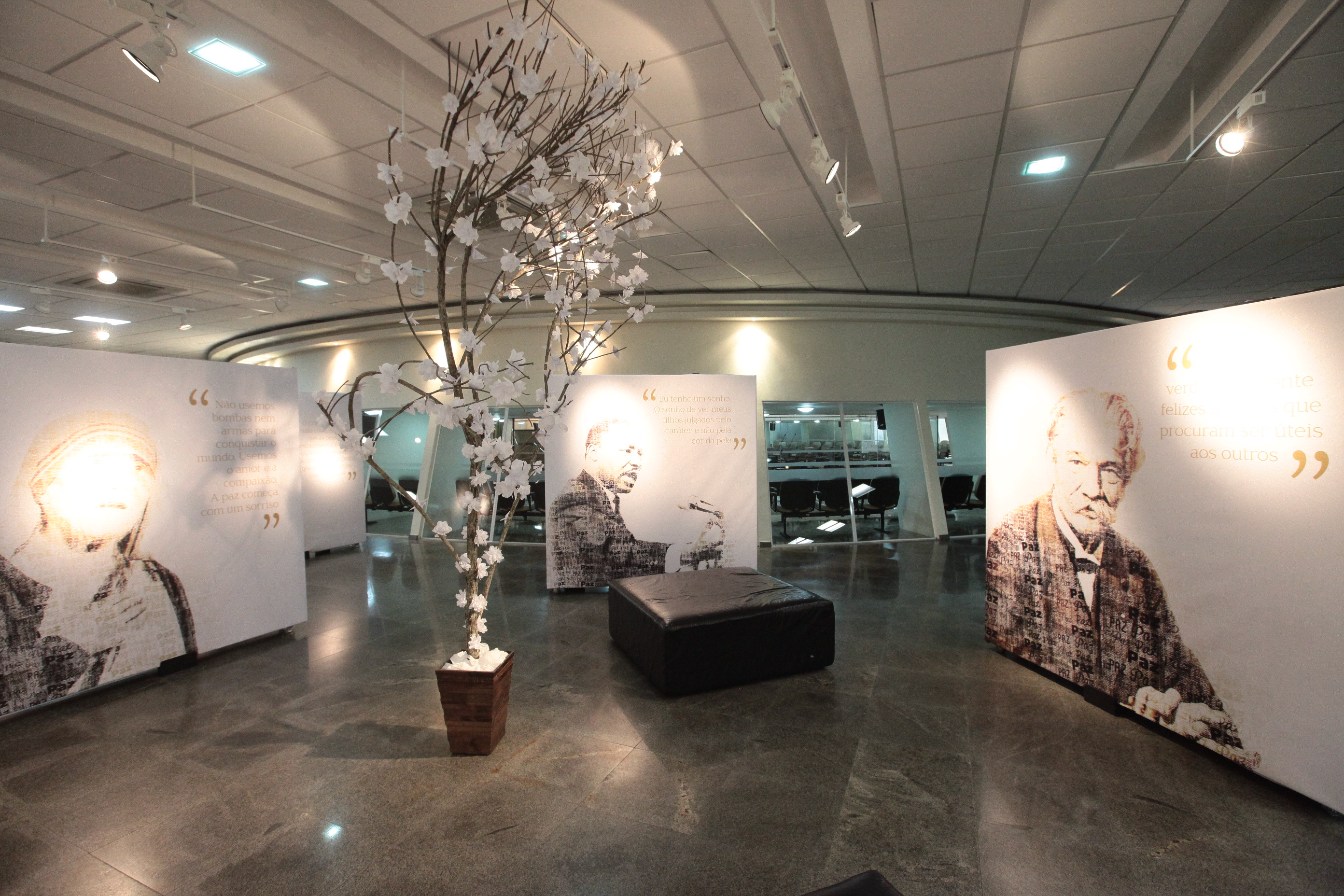 Exposição Os Pacificadores