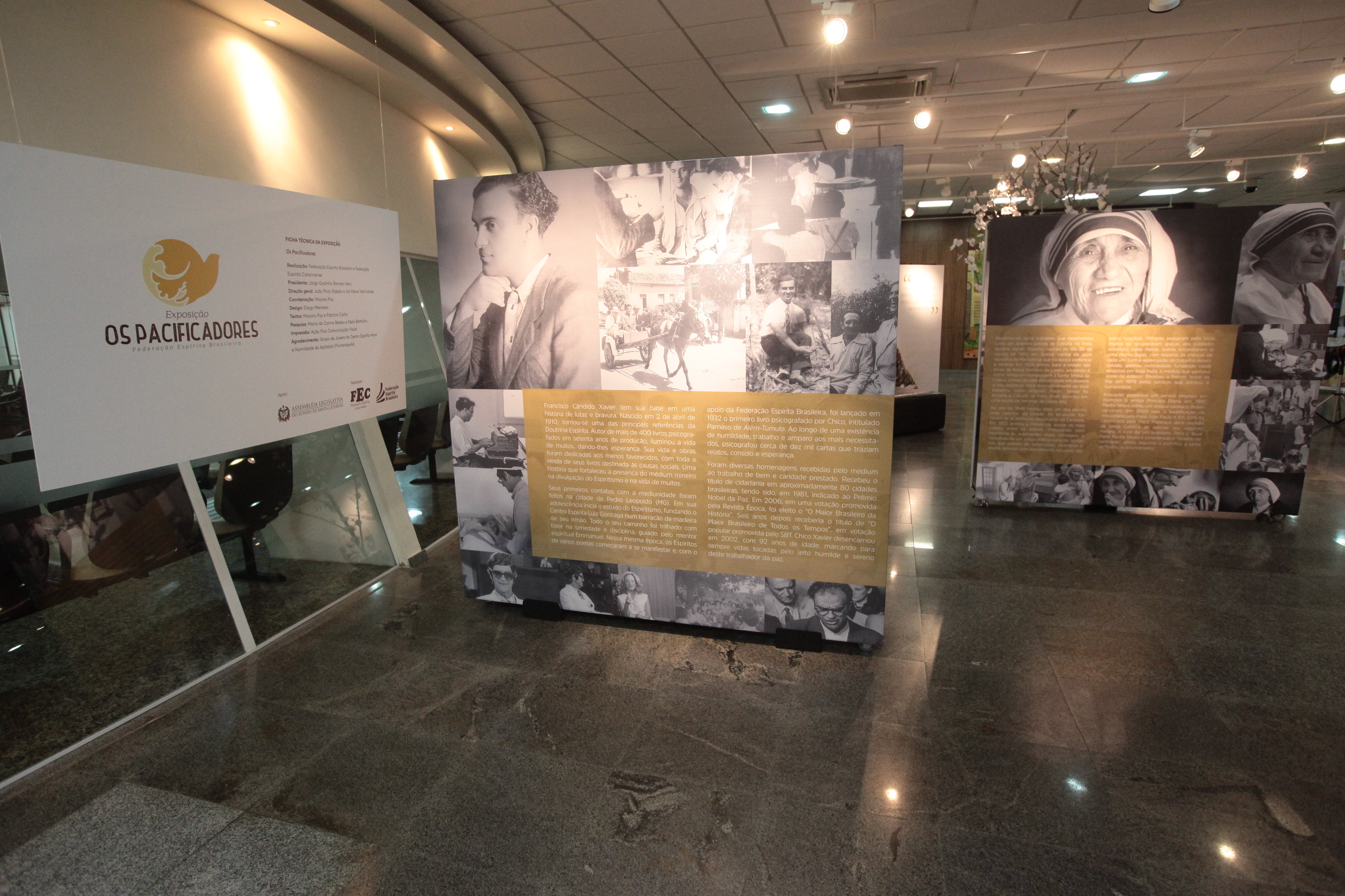 Exposição Os Pacificadores