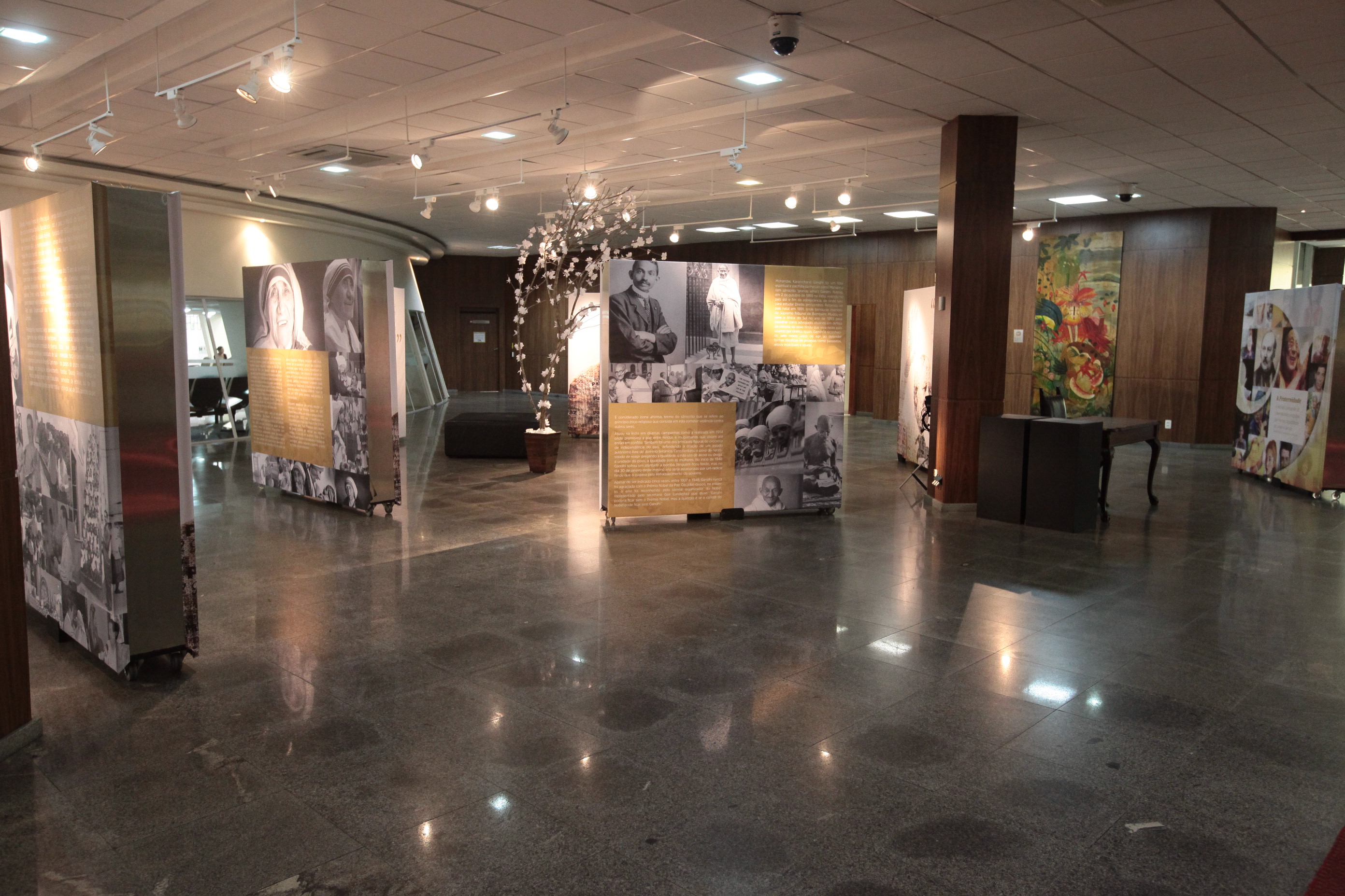 Exposição Os Pacificadores