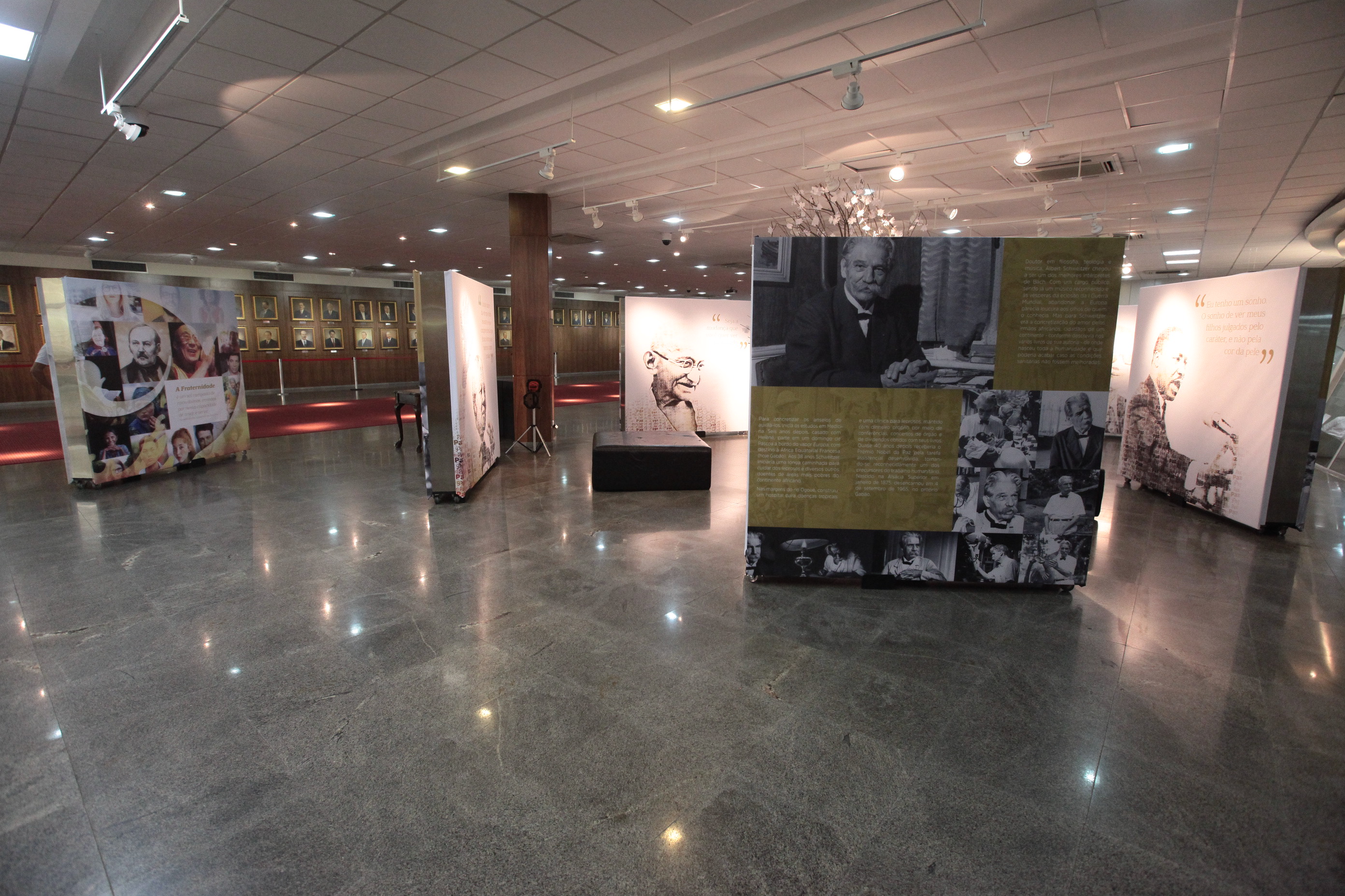 Exposição Os Pacificadores