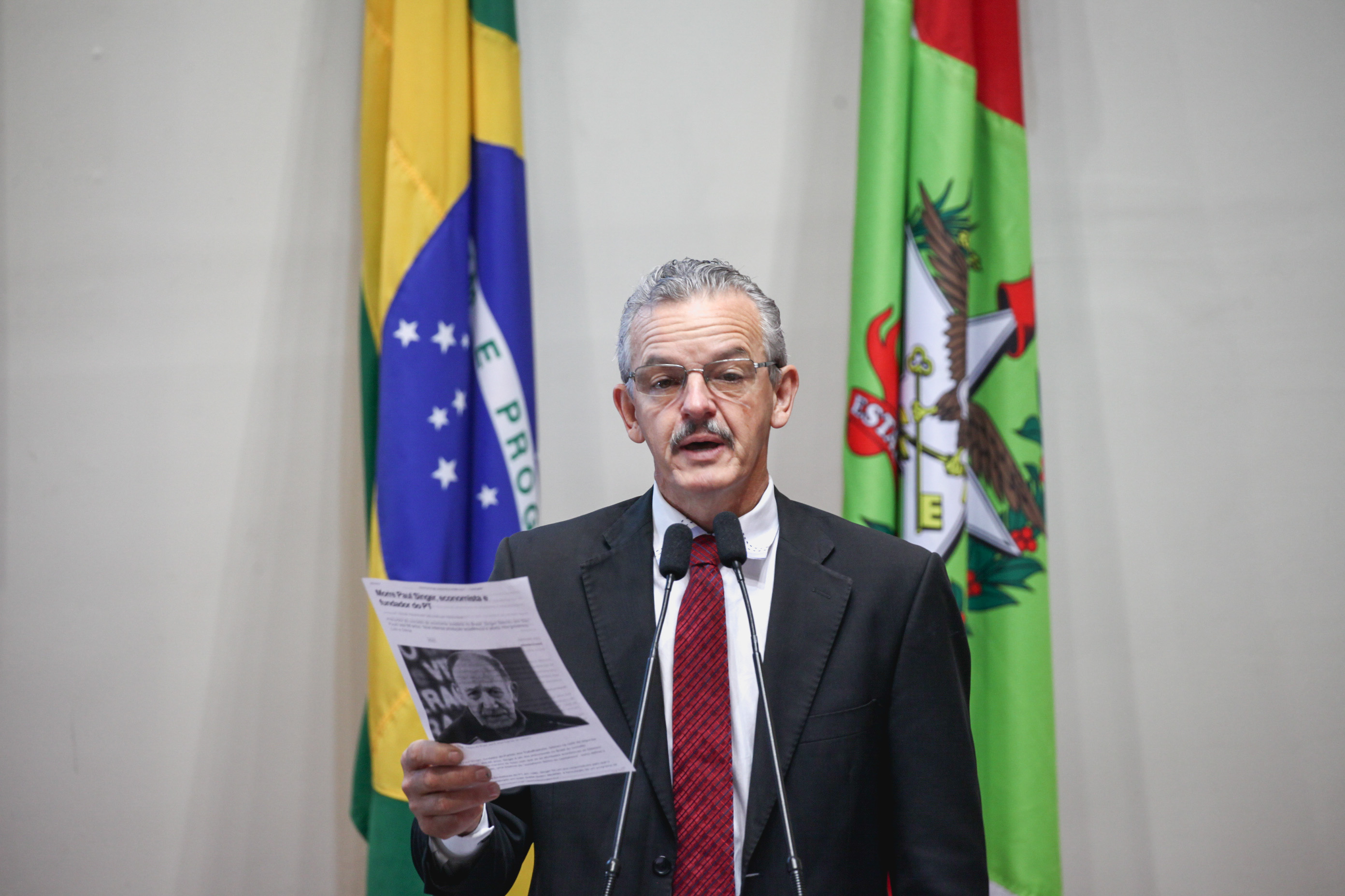 Deputado Dirceu Dresch (PT). Sessão Ordinária.