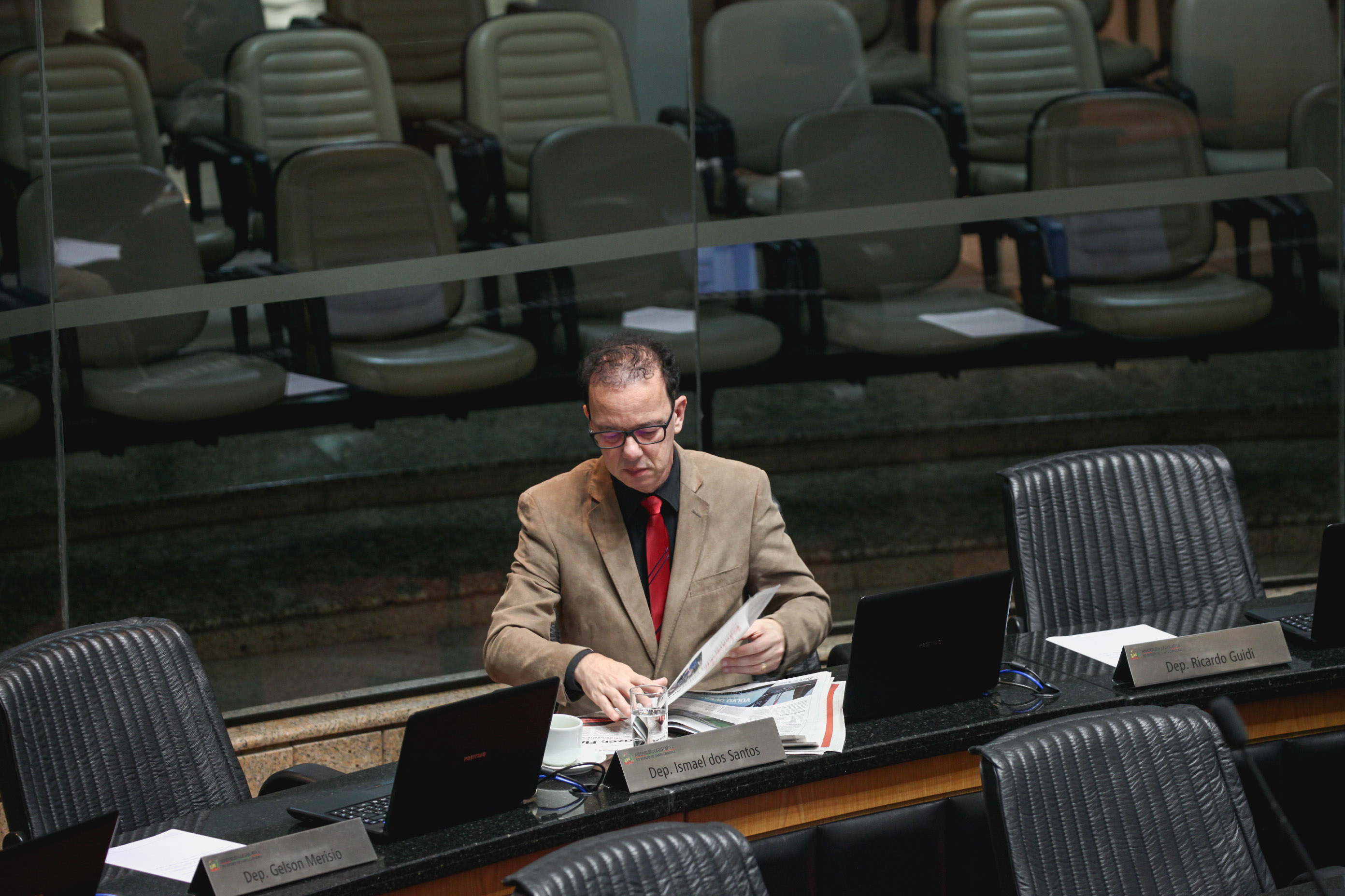 Deputado Ismael dos Santos (PSD). Sessão Ordinária.