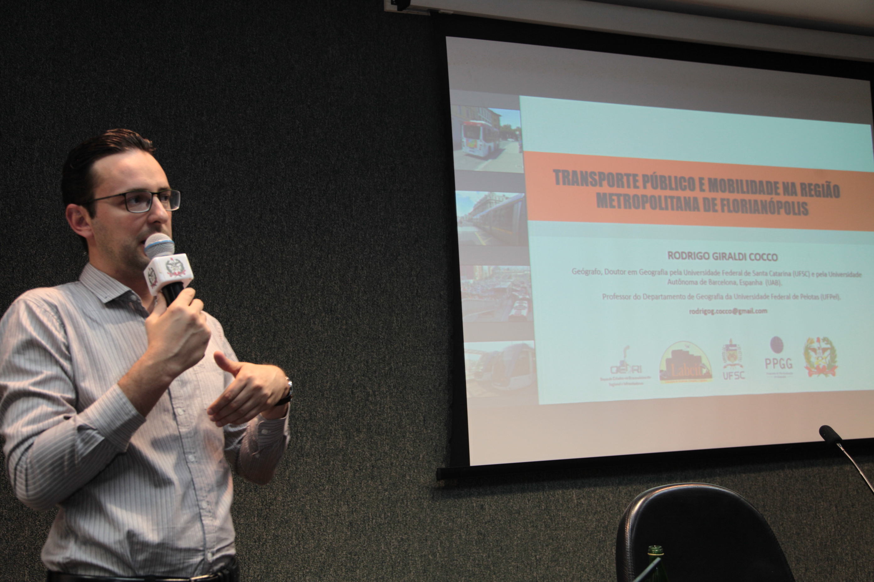 Debate sobre Transporte Público e Mobilidade na Região Metropolitana de Florianópolis - Rodrigo Girald Cocco
