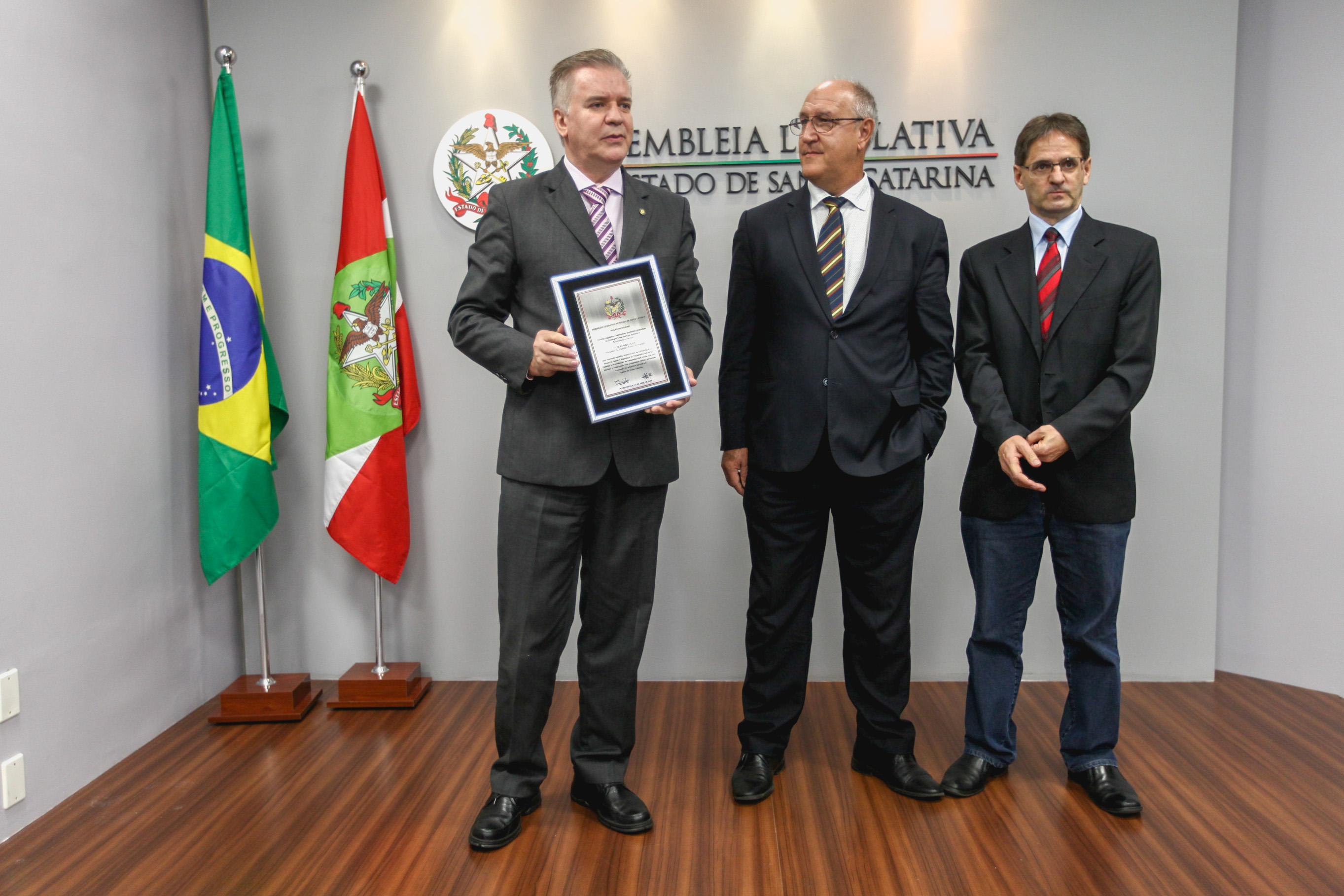 Moção de Aplauso para Acir Alfredo Hack.