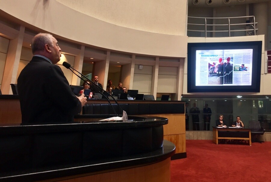 Deputado Natalino Lázare FOTO: Guilherme Garcia / Divulgação