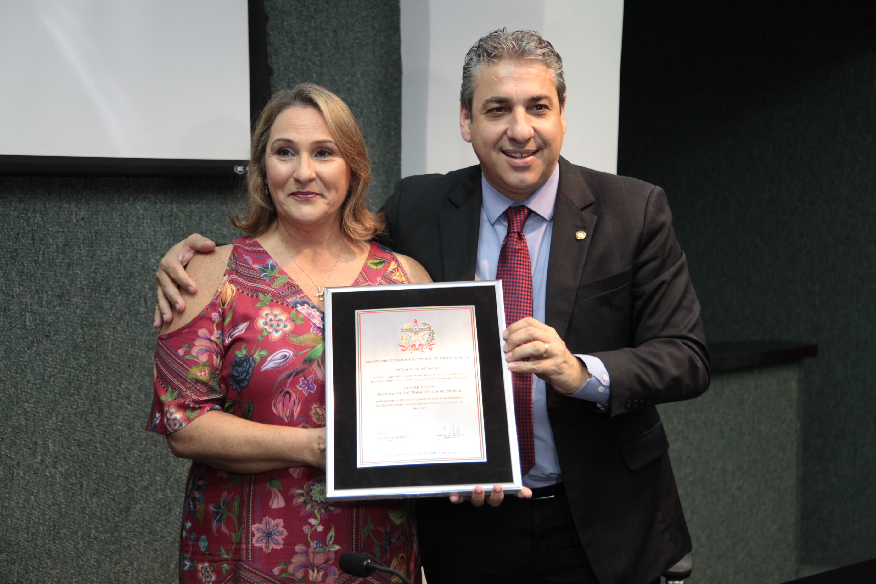 Ato Solene - Moção de Aplauso Para o Instituto Liberdade e Escola de Música Sol Maior.