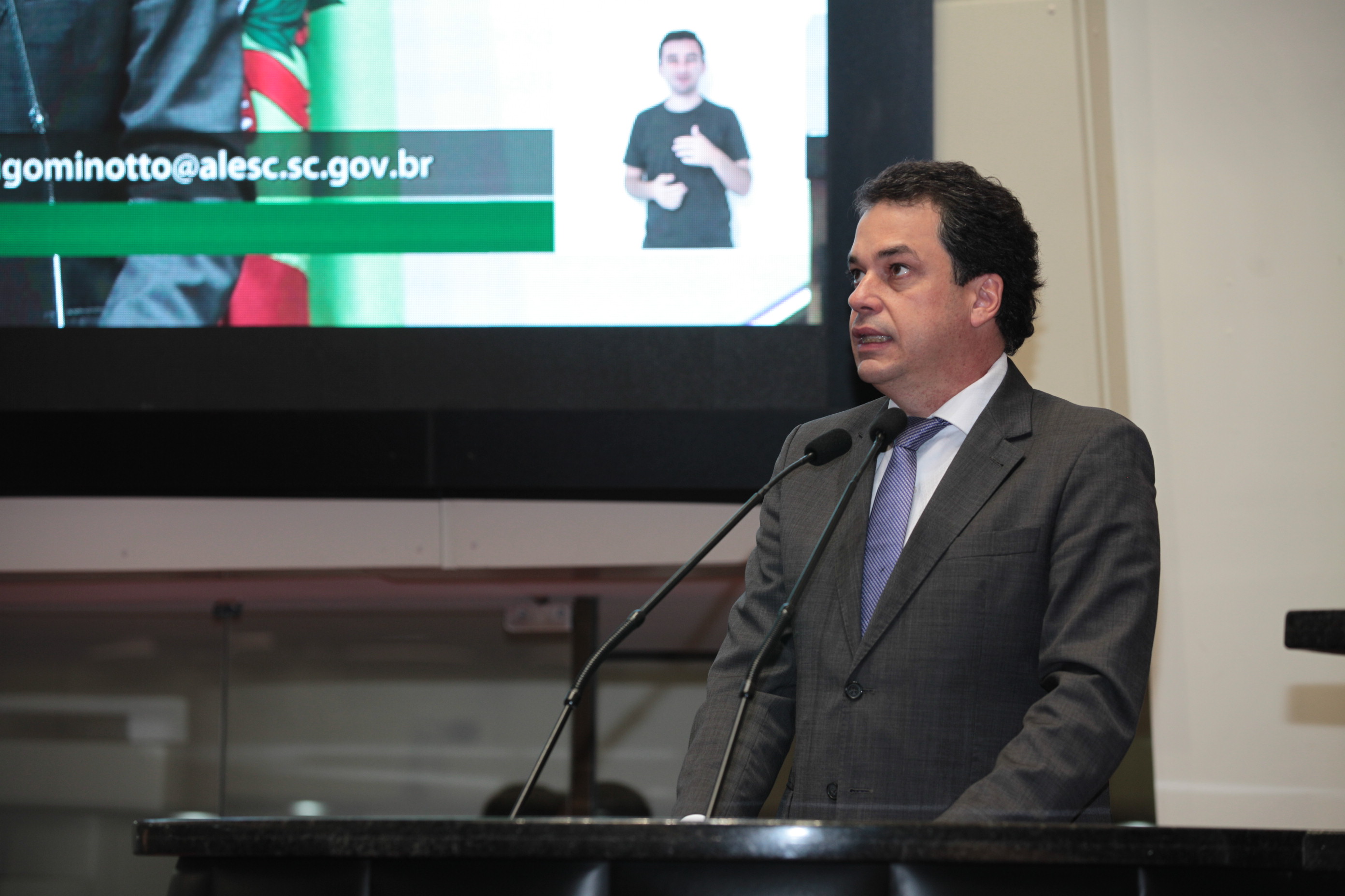Sessão Plenária - Deputado Rodrigo Minotto (PDT)