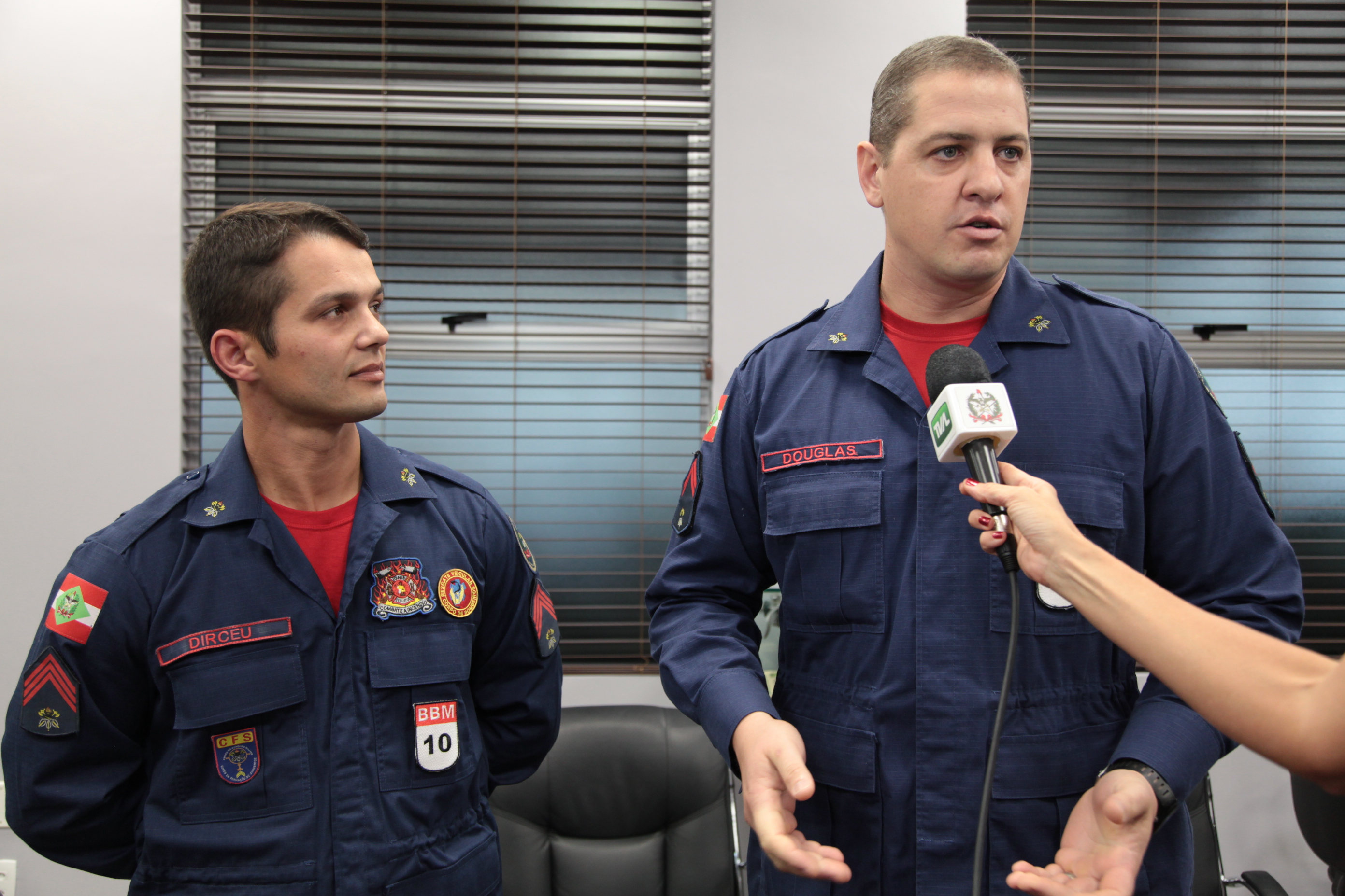 Bombeiros Militares de SC Recebem Moção de Aplauso por Ato de Bravura.