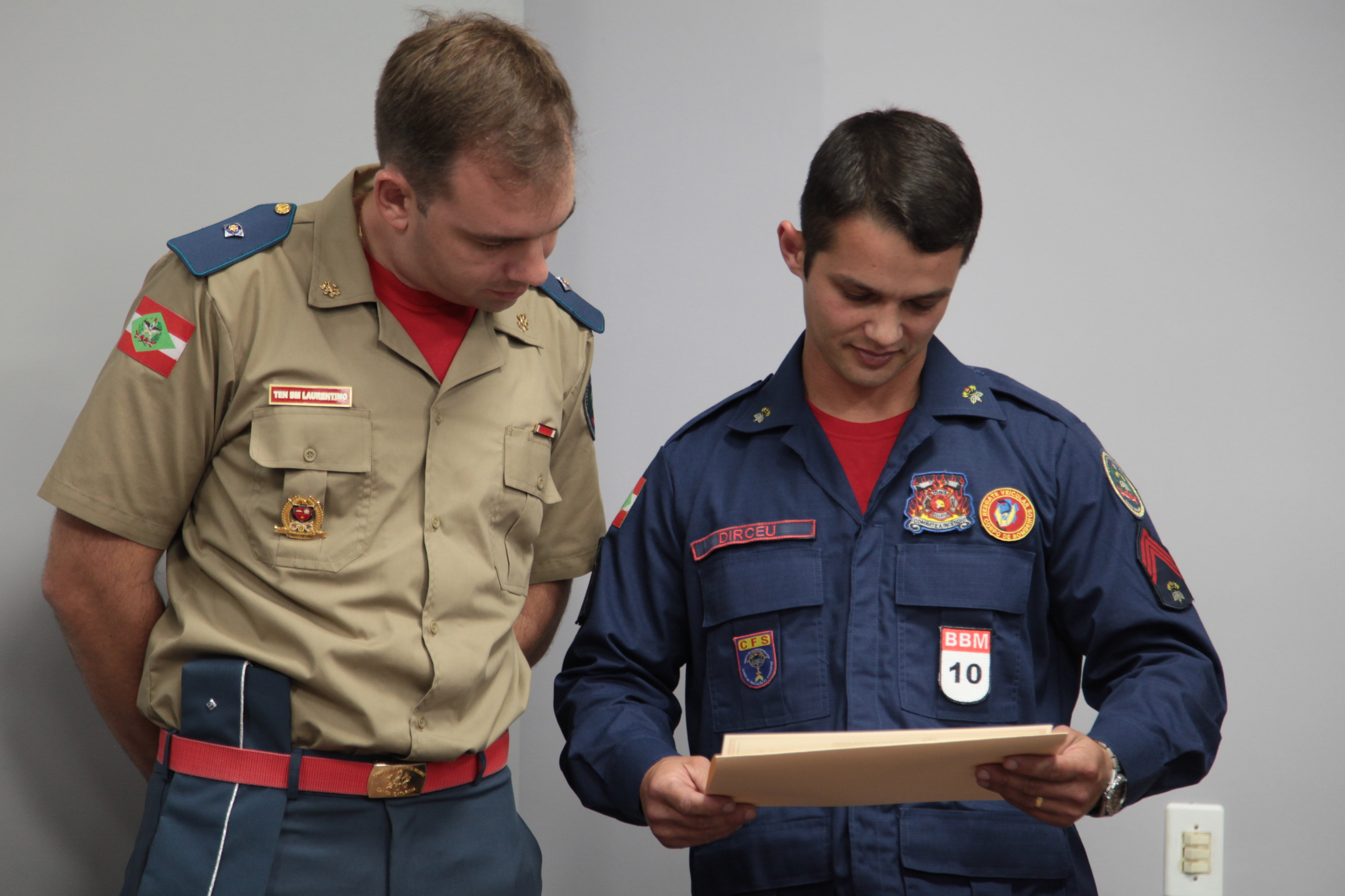 Bombeiros Militares de SC Recebem Moção de Aplauso por Ato de Bravura.