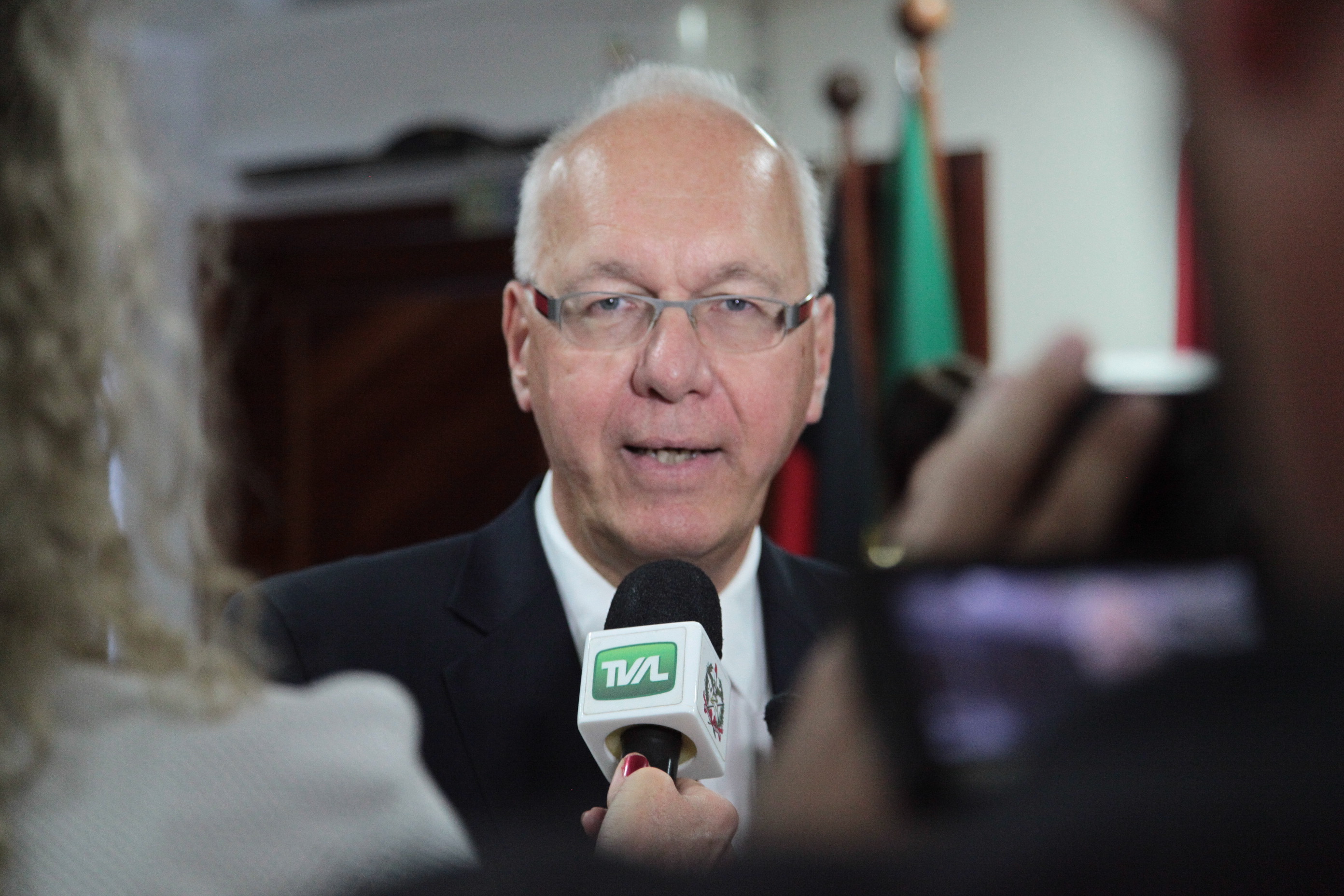 Visita do Embaixador da Alemanha, George Wistschel