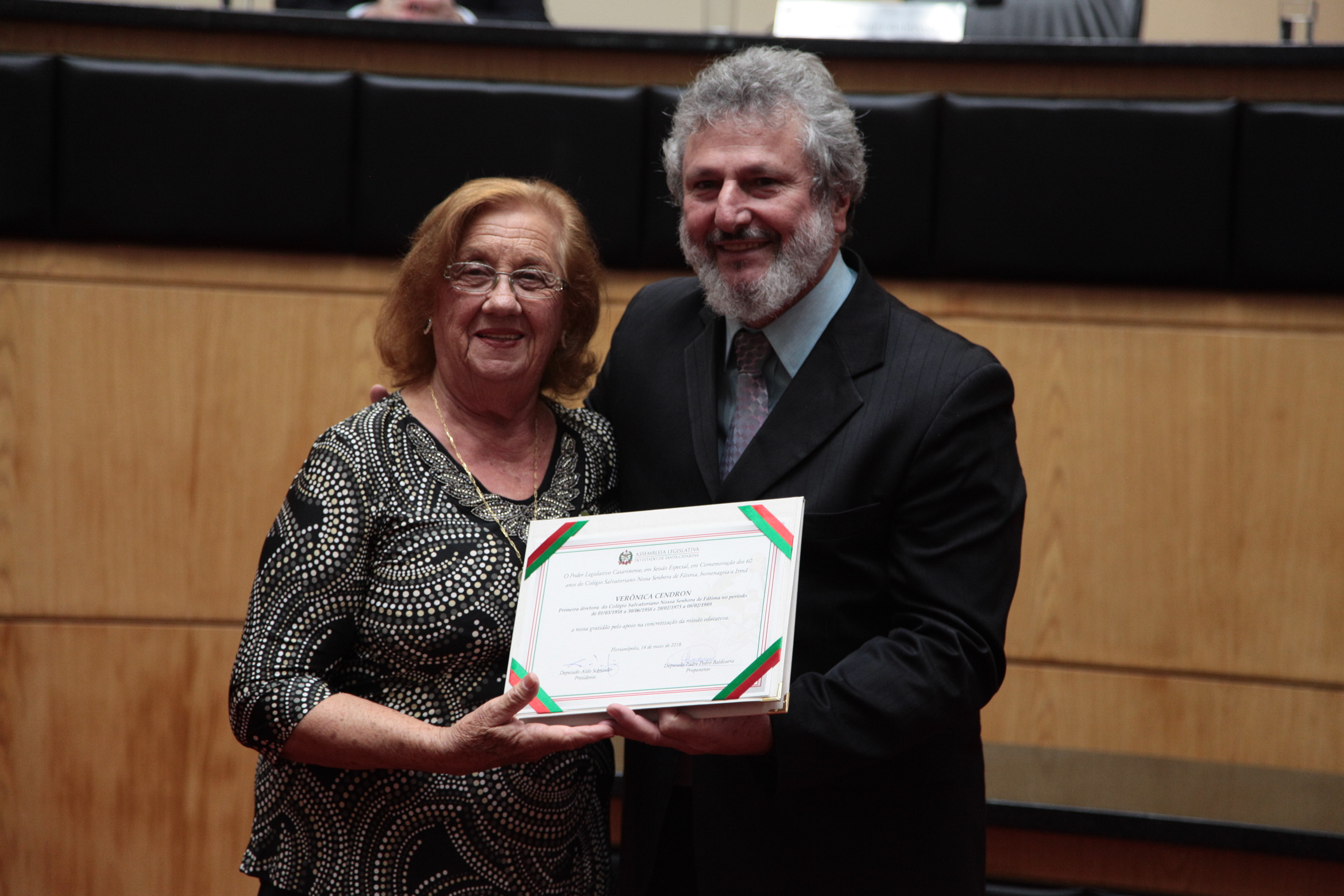 Comemoração dos 60 anos do Colégio Salvatoriano Nossa Senhora de Fátima.
