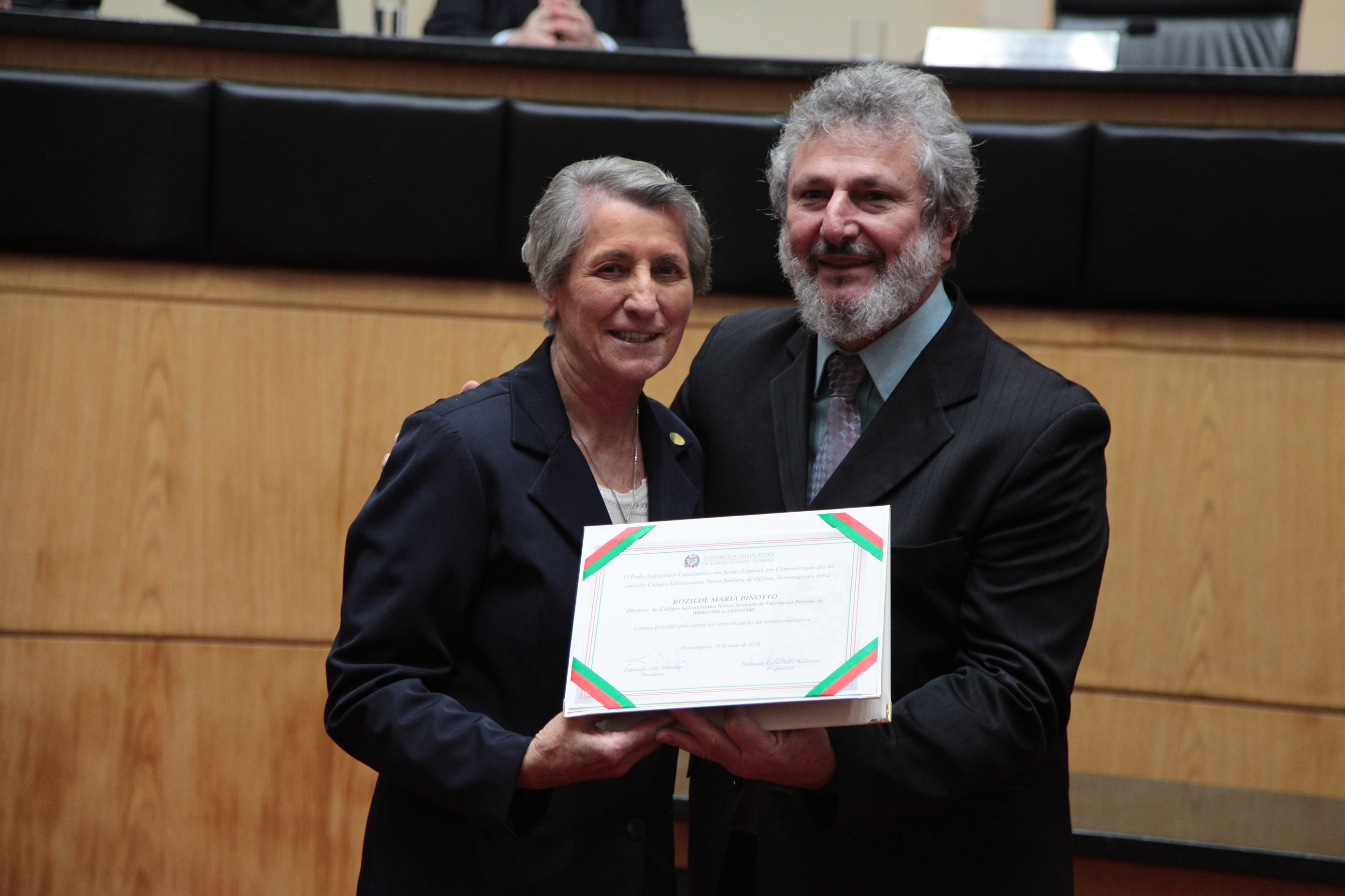 Comemoração dos 60 anos do Colégio Salvatoriano Nossa Senhora de Fátima.
