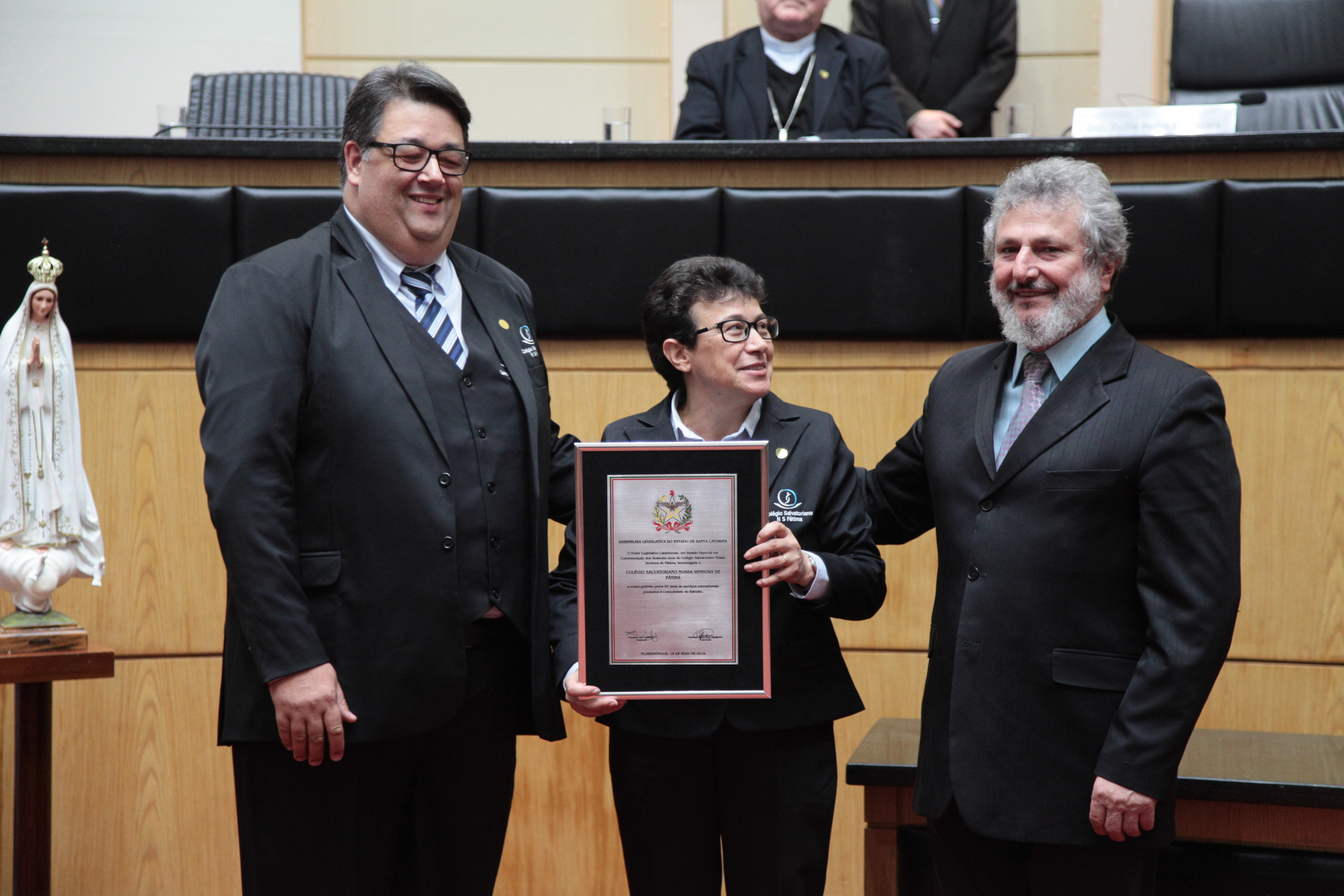 Comemoração dos 60 anos do Colégio Salvatoriano Nossa Senhora de Fátima.