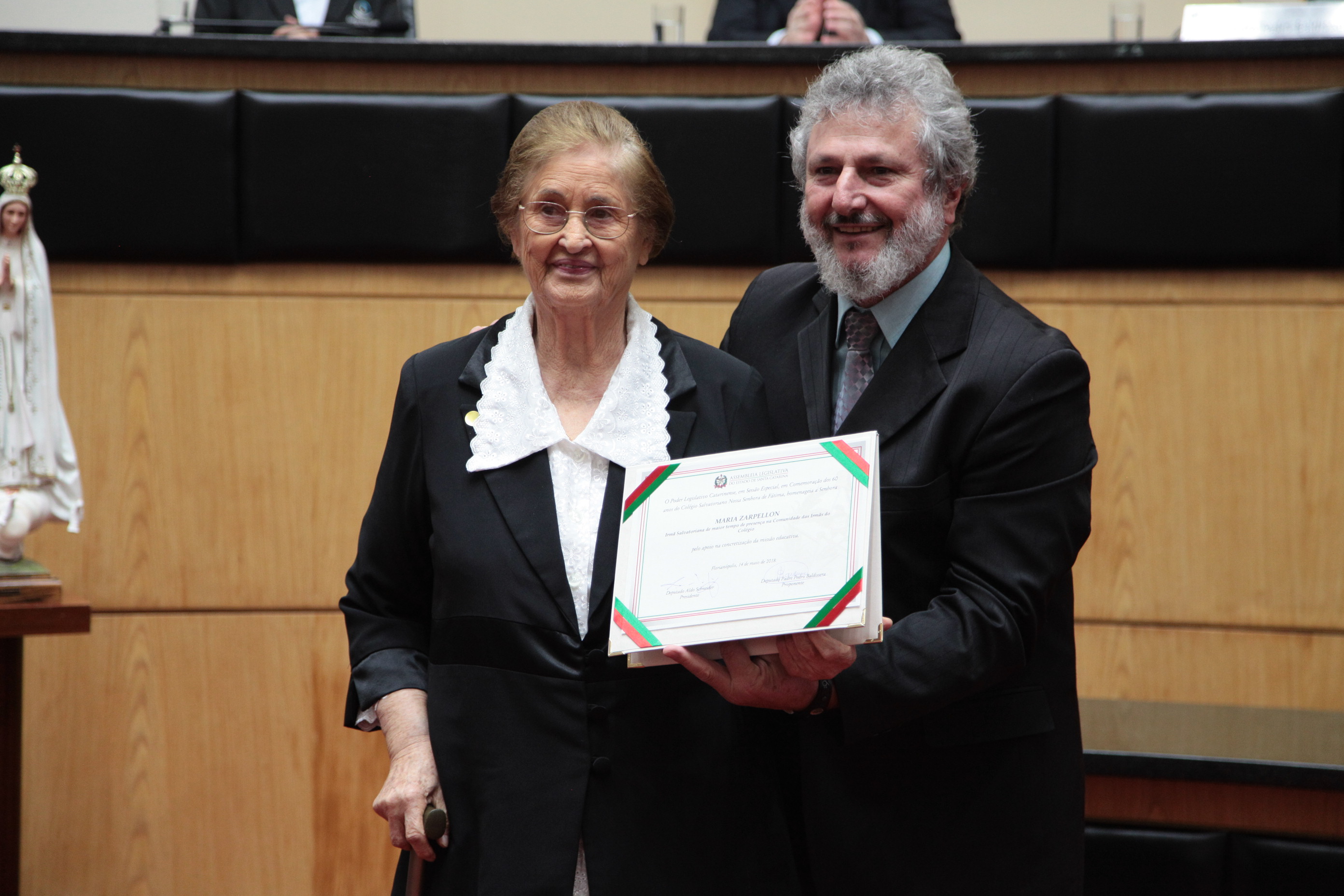 Comemoração dos 60 anos do Colégio Salvatoriano Nossa Senhora de Fátima.