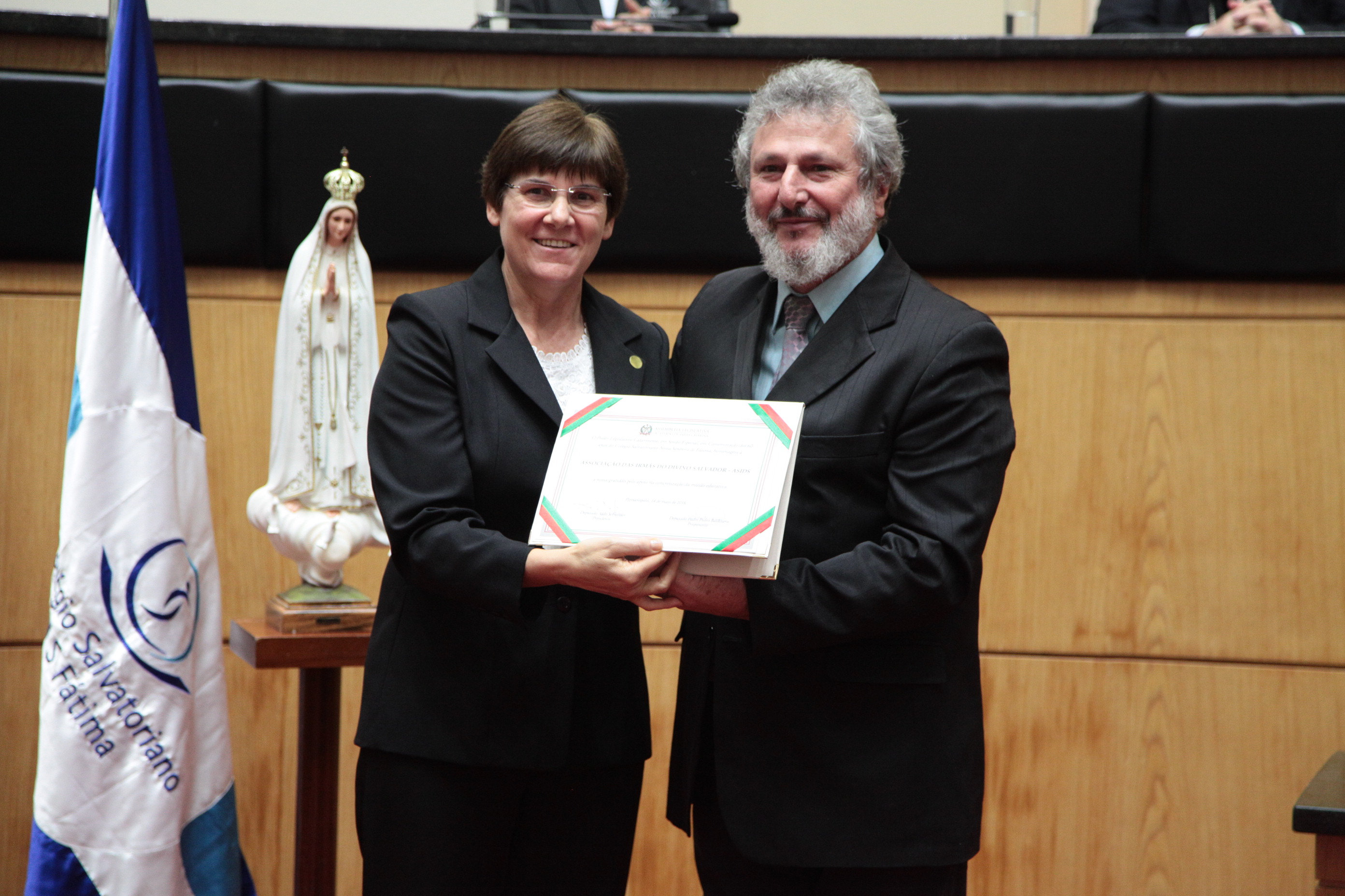 Comemoração dos 60 anos do Colégio Salvatoriano Nossa Senhora de Fátima.