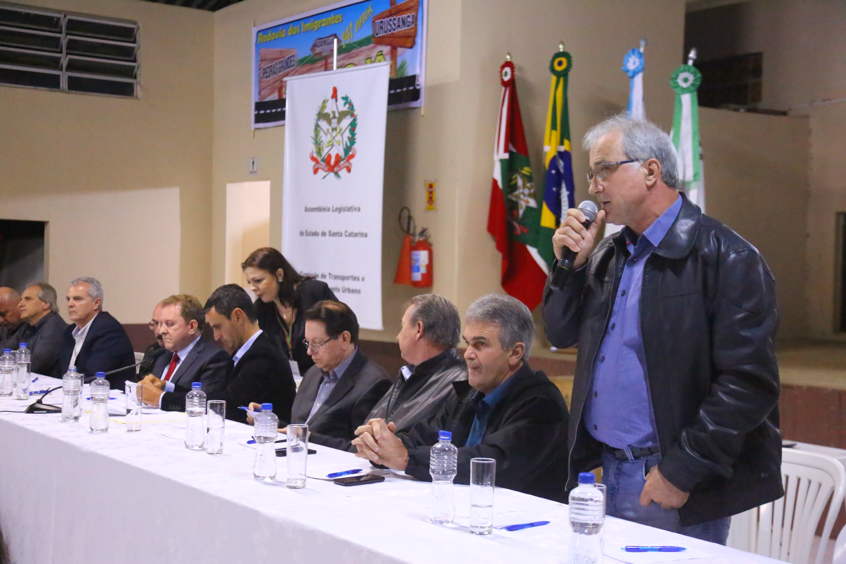 Audiência Pública - Estadualização e pavimentação da rodovia que liga Pedras Grandes a Urussanga via distrito de Azambuja