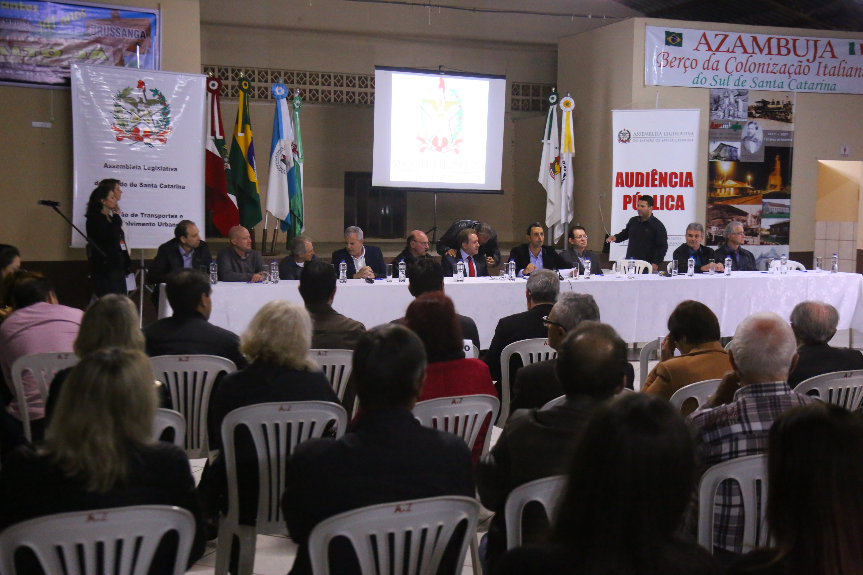 Audiência Pública - Estadualização e pavimentação da rodovia que liga Pedras Grandes a Urussanga via distrito de Azambuja