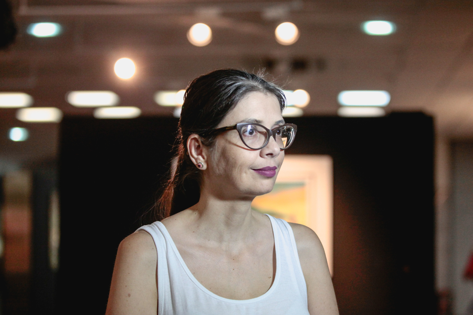 Assessora cultural Andreia Filgueiras