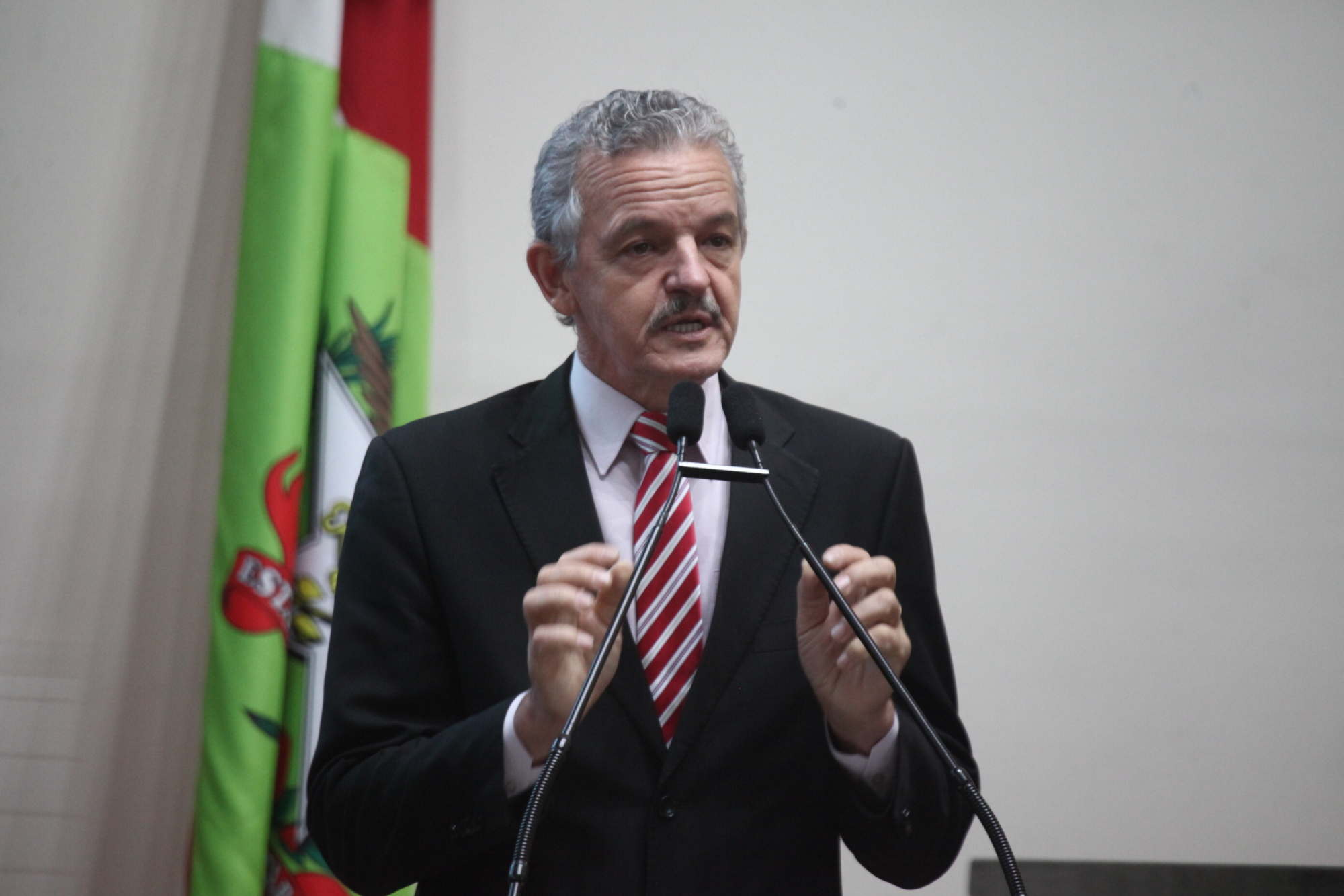 Deputado Dirceu Dresch usou a tribuna na manhã desta quarta-feira (30)