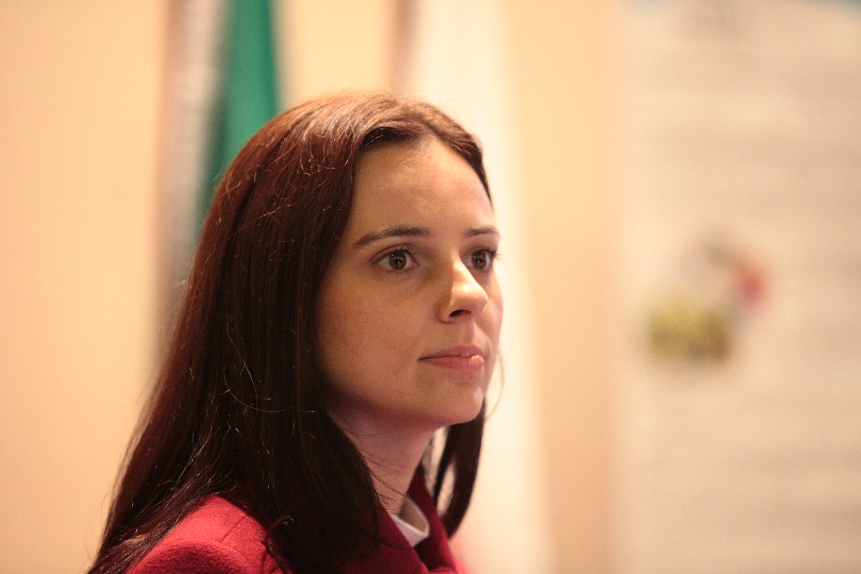 Seminário Educação Ambiental - Aline Luiza Tomazi. Foto: Solon Soares /Agência AL
