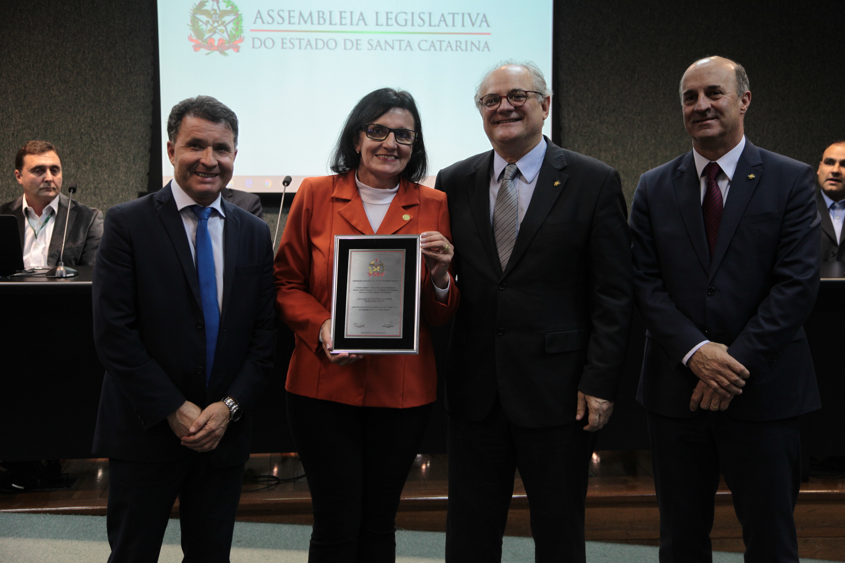 Ato Solene em Homenagem ao Voluntariado Catarinense