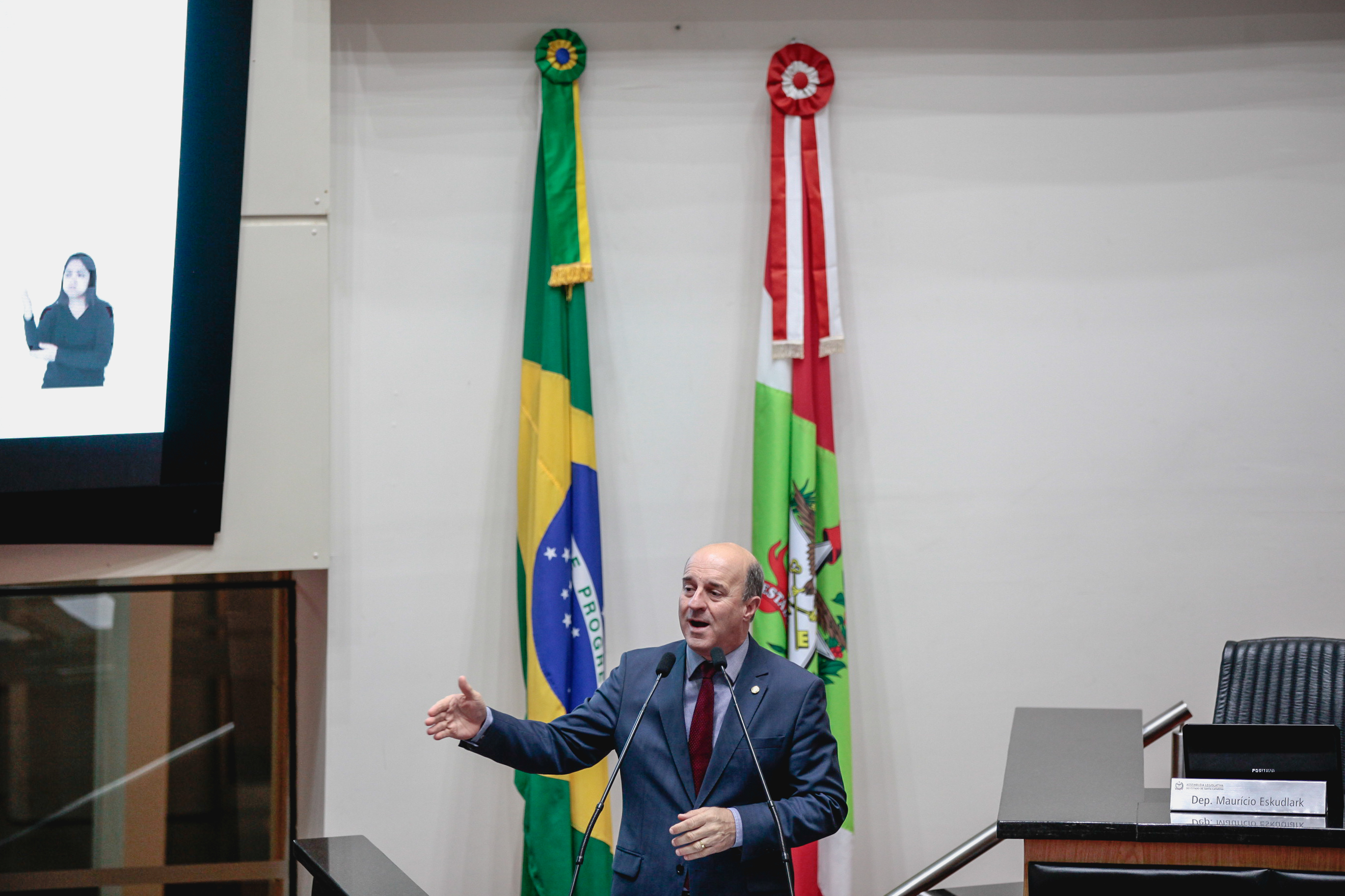 Deputado José Milton Scheffer (PP). Sessão Ordinária.