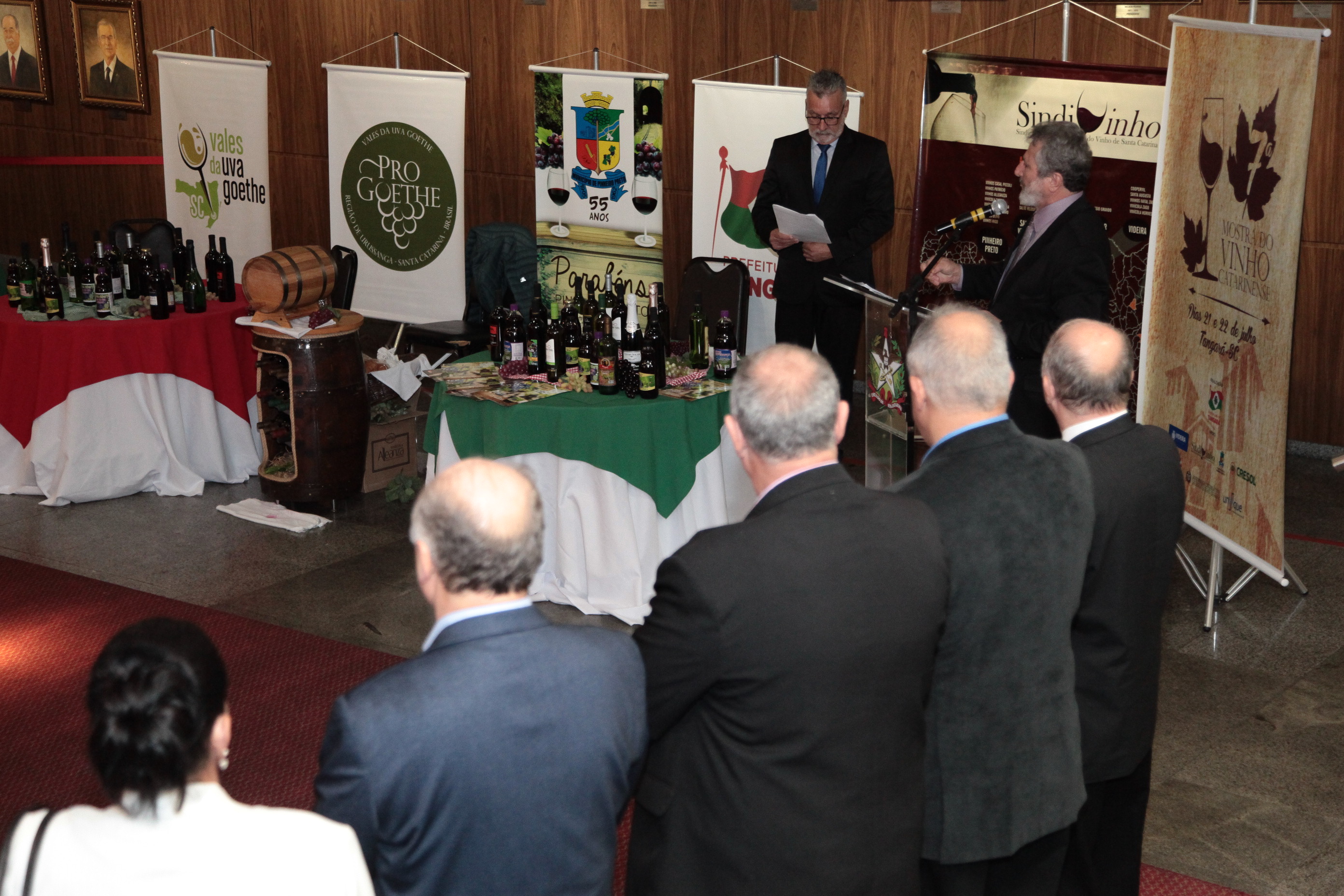 VII Mostra do Vinho Catarinense.