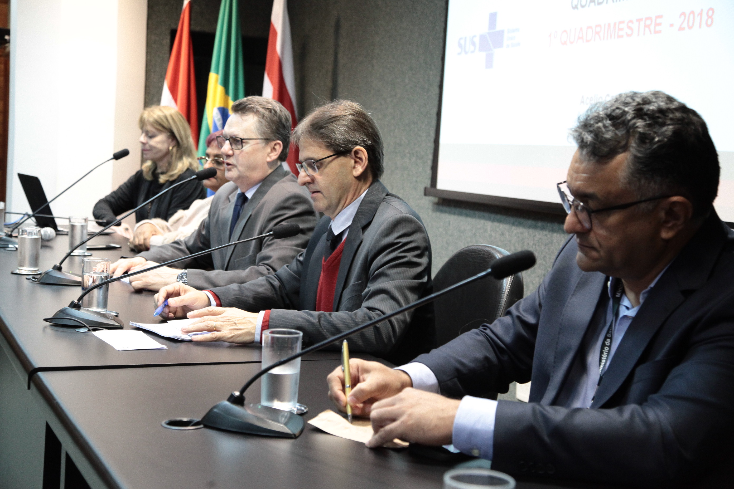 Audiência Publica Prestação de Contas do 1º quadrimestre de 2018 da Secretaria de Saúde