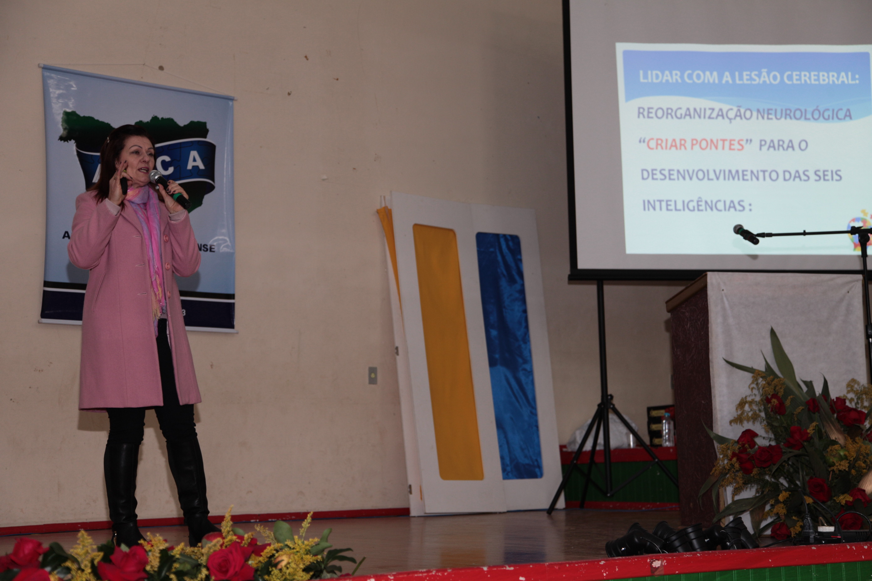 Seminário Autismo e Inclusão: Novos Desafios - Arlete Petry, palestrante.