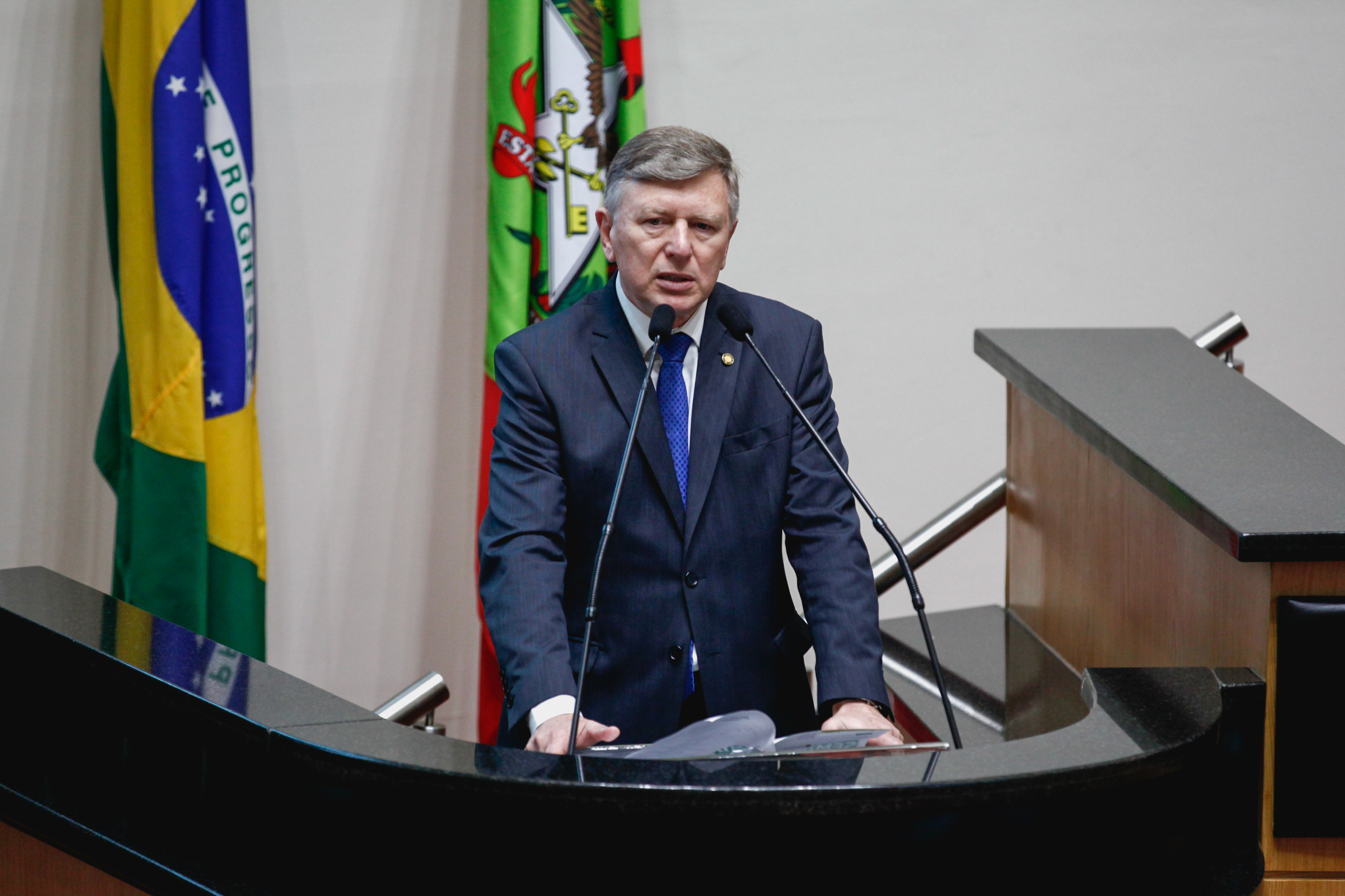 Deputado Milton Hobus (PSD). Sessão Ordinária.