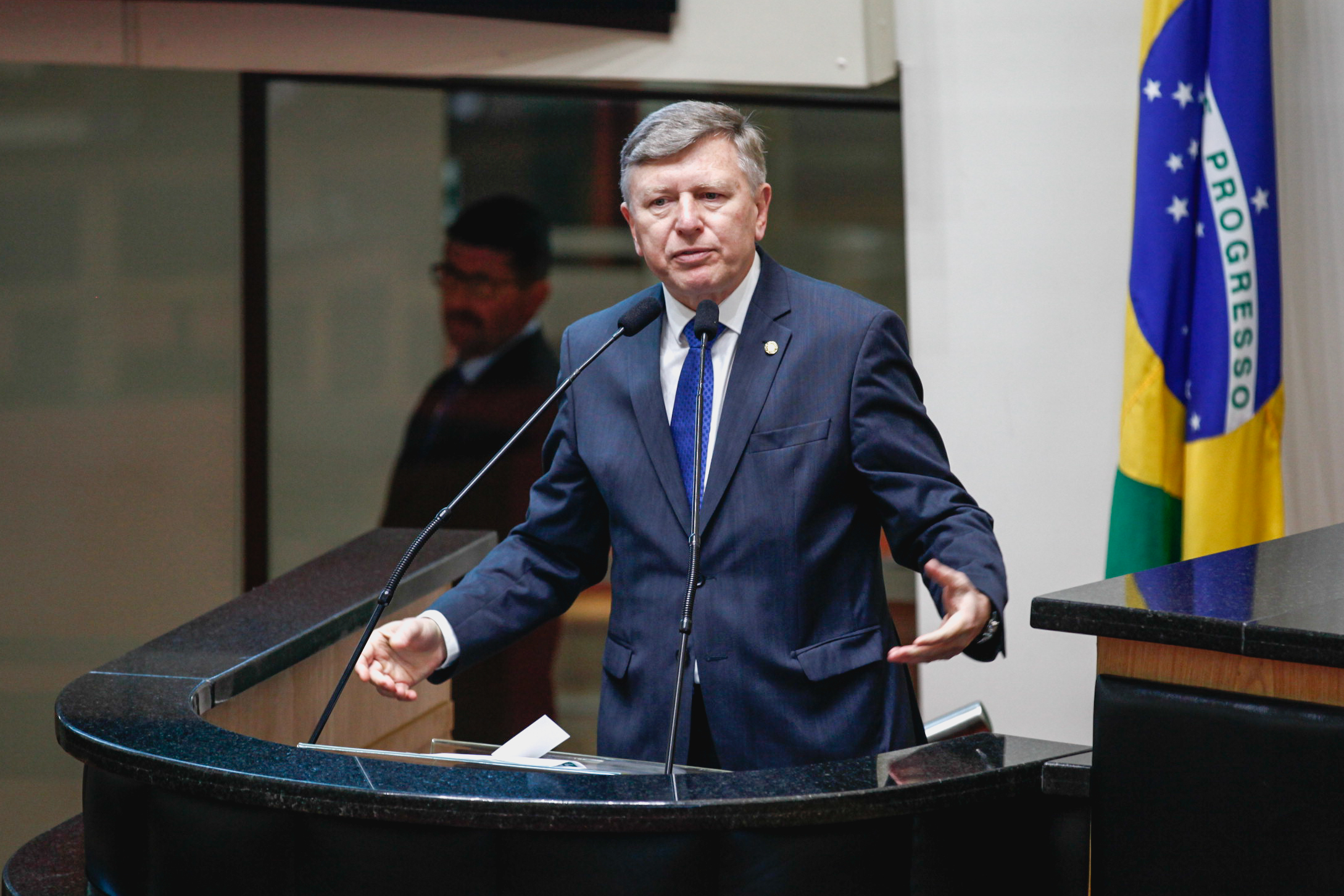 Deputado Milton Hobus (PSD). Sessão Ordinária.