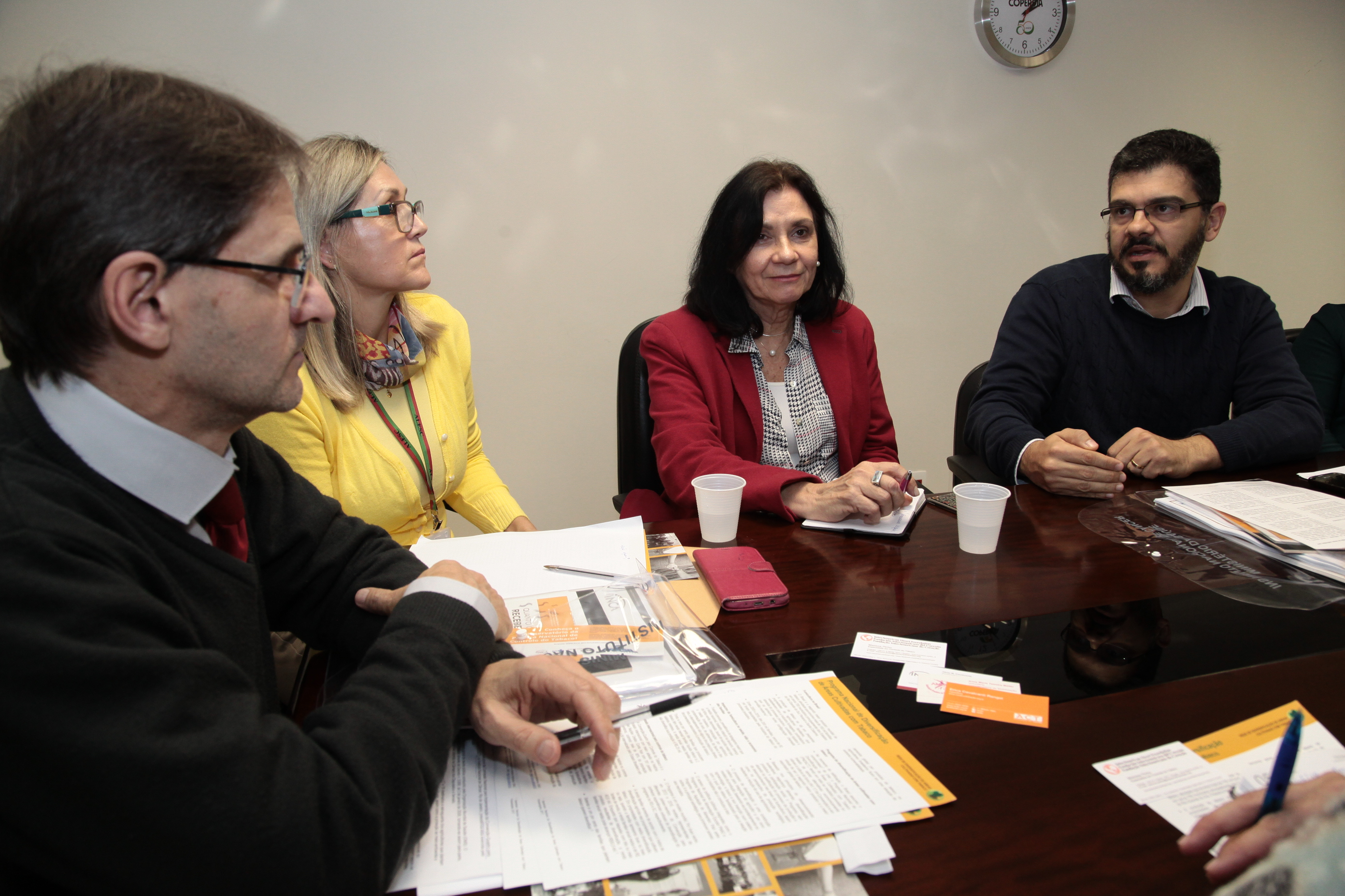 Deputado Saretta Recebe Comitiva do Instituto Nacional do Câncer.