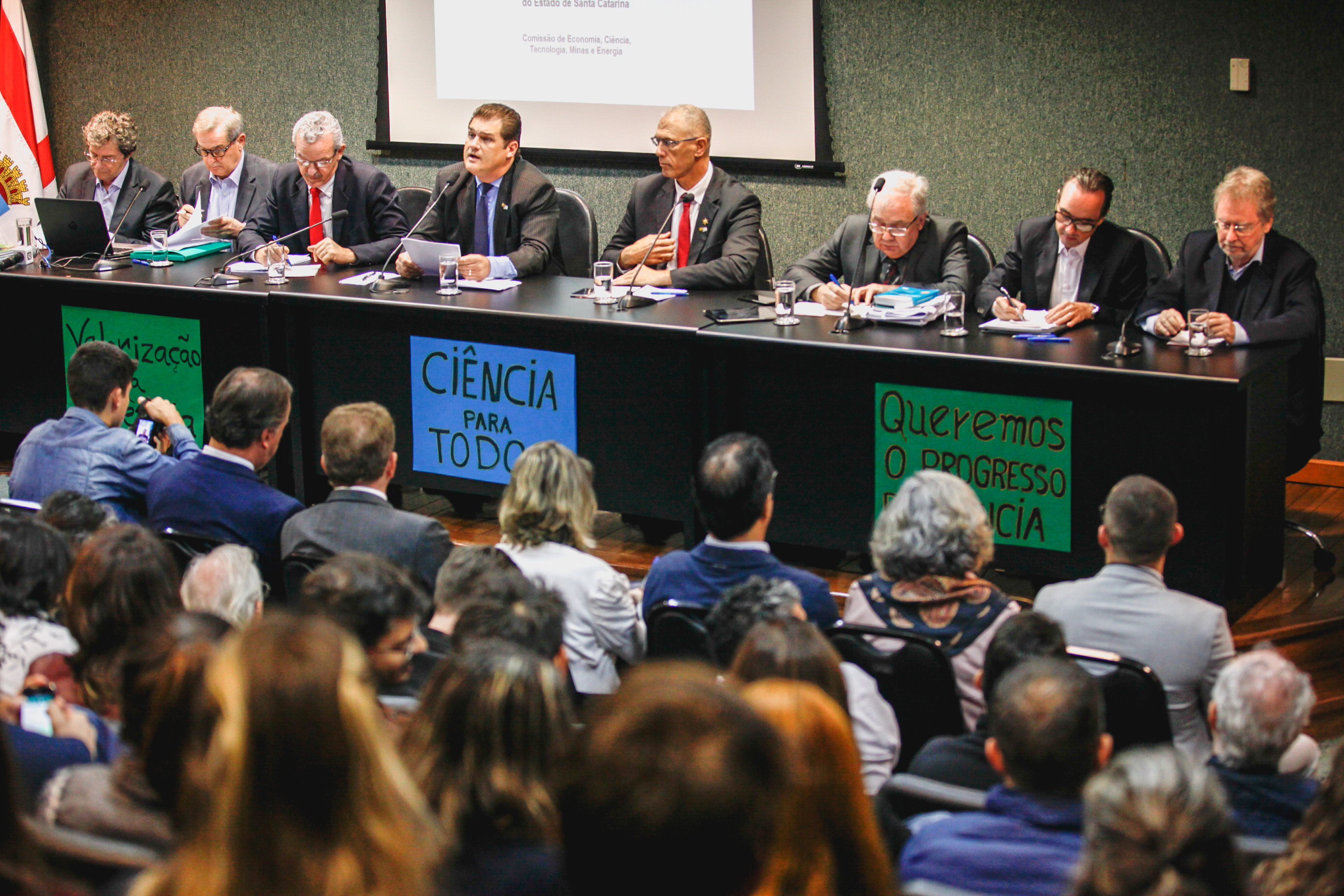 Audiência Pública com o tema: Ciências, Tecnologia e Inovação como Políticas Públicas.