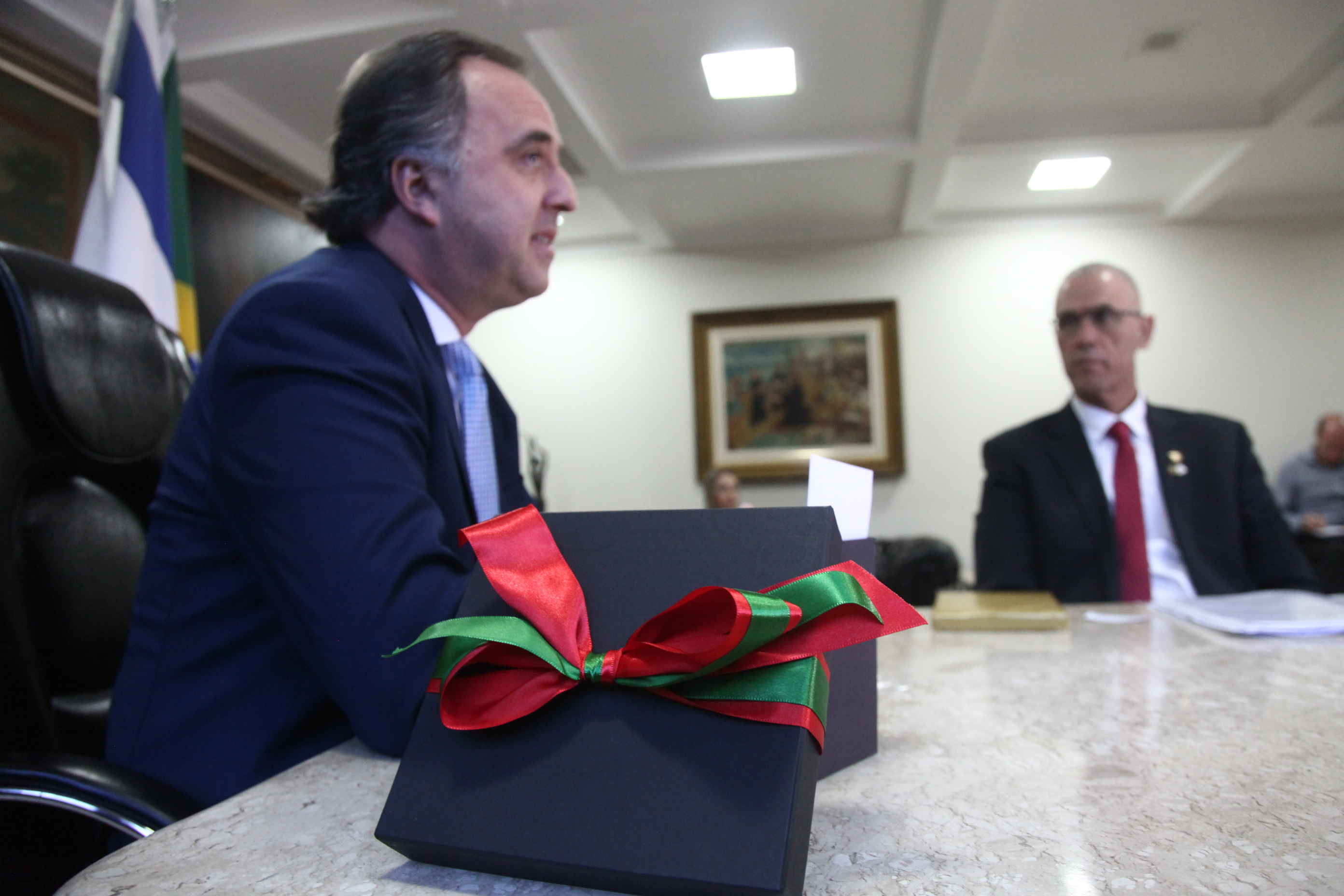 Visita do Embaixador de Israel