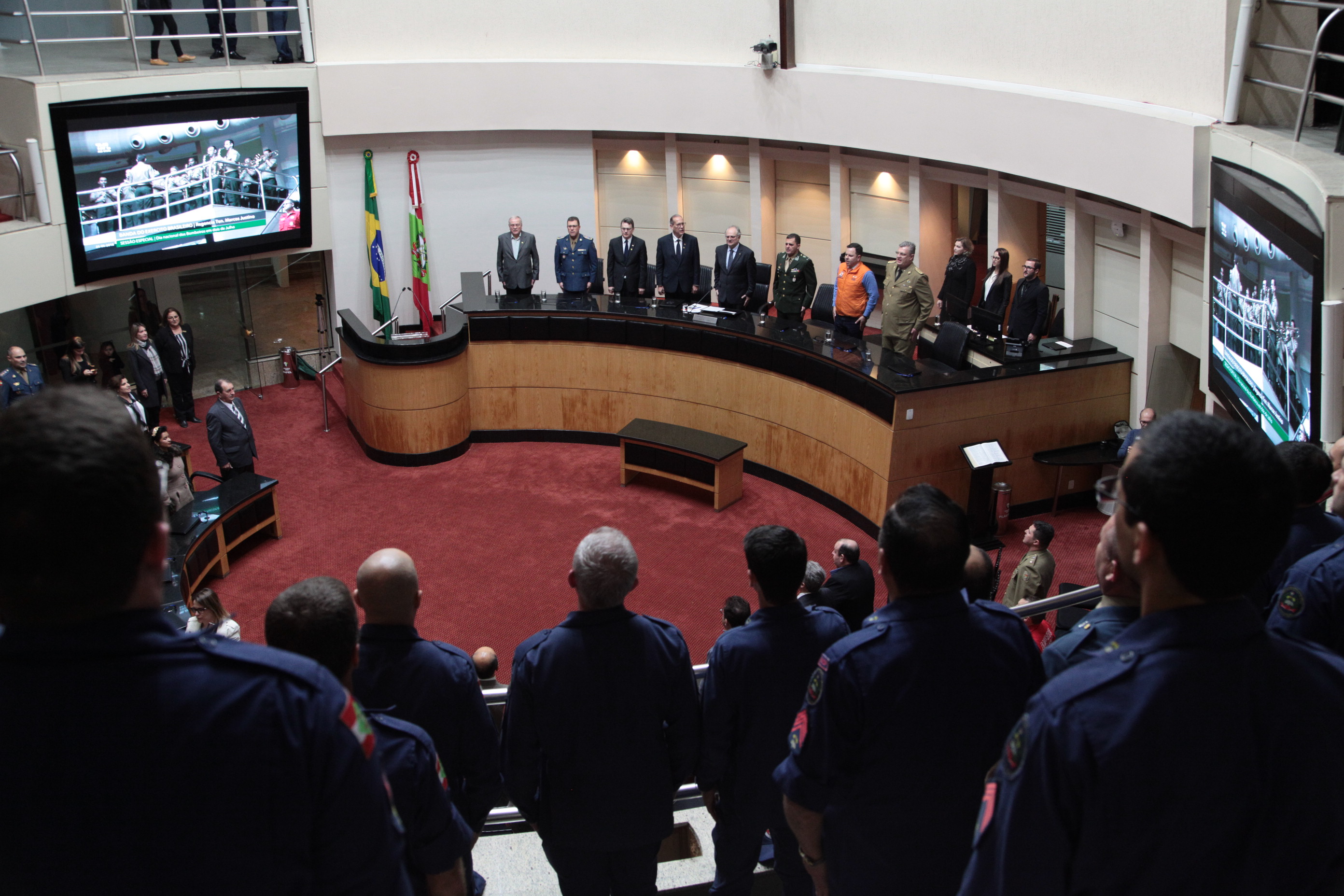 Sessão Especial em Comemoração ao Dia Nacional dos Bombeiros