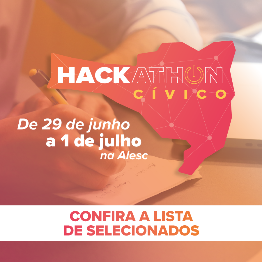 Selecionados os universitários do 1º Hackathon Cívico
