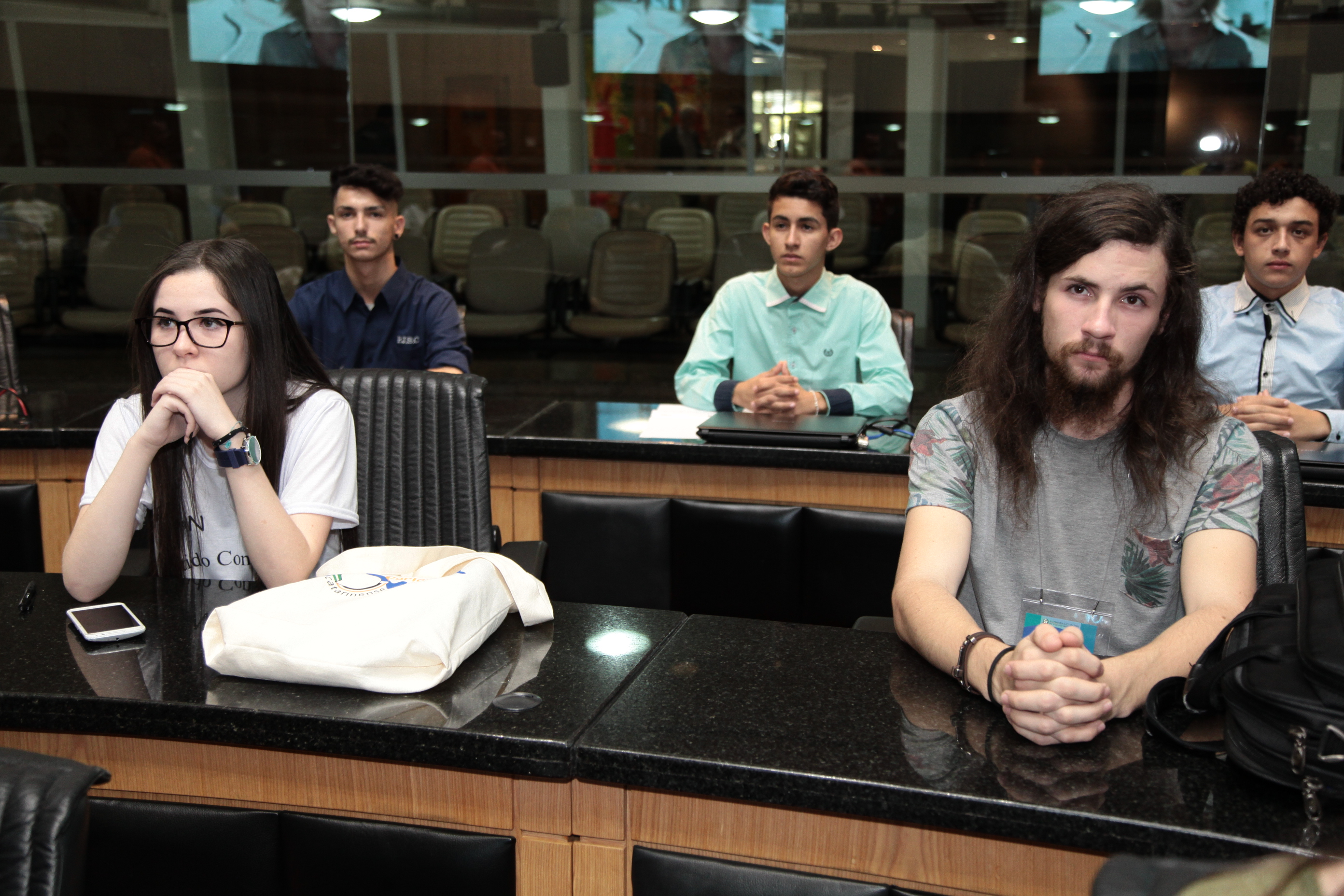 Parlamento Jovem - abertura.