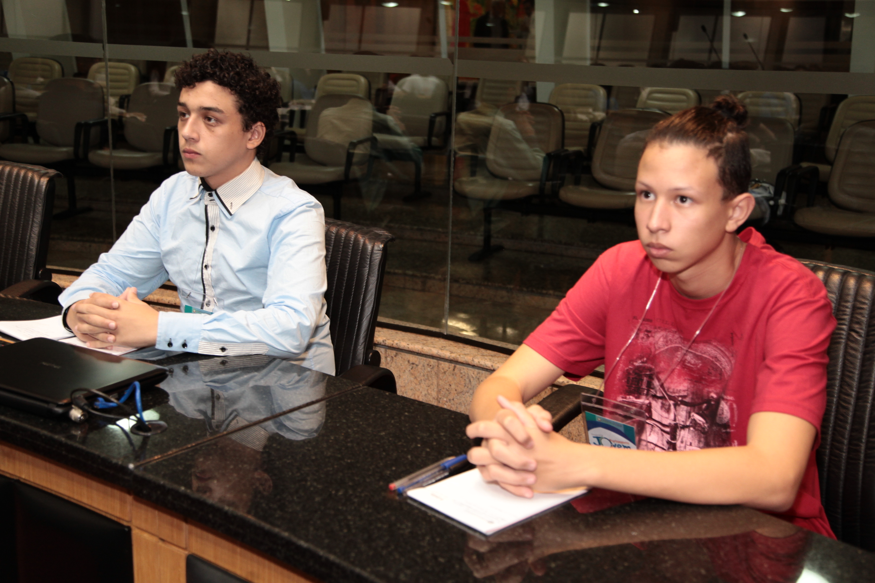 Parlamento Jovem - abertura.