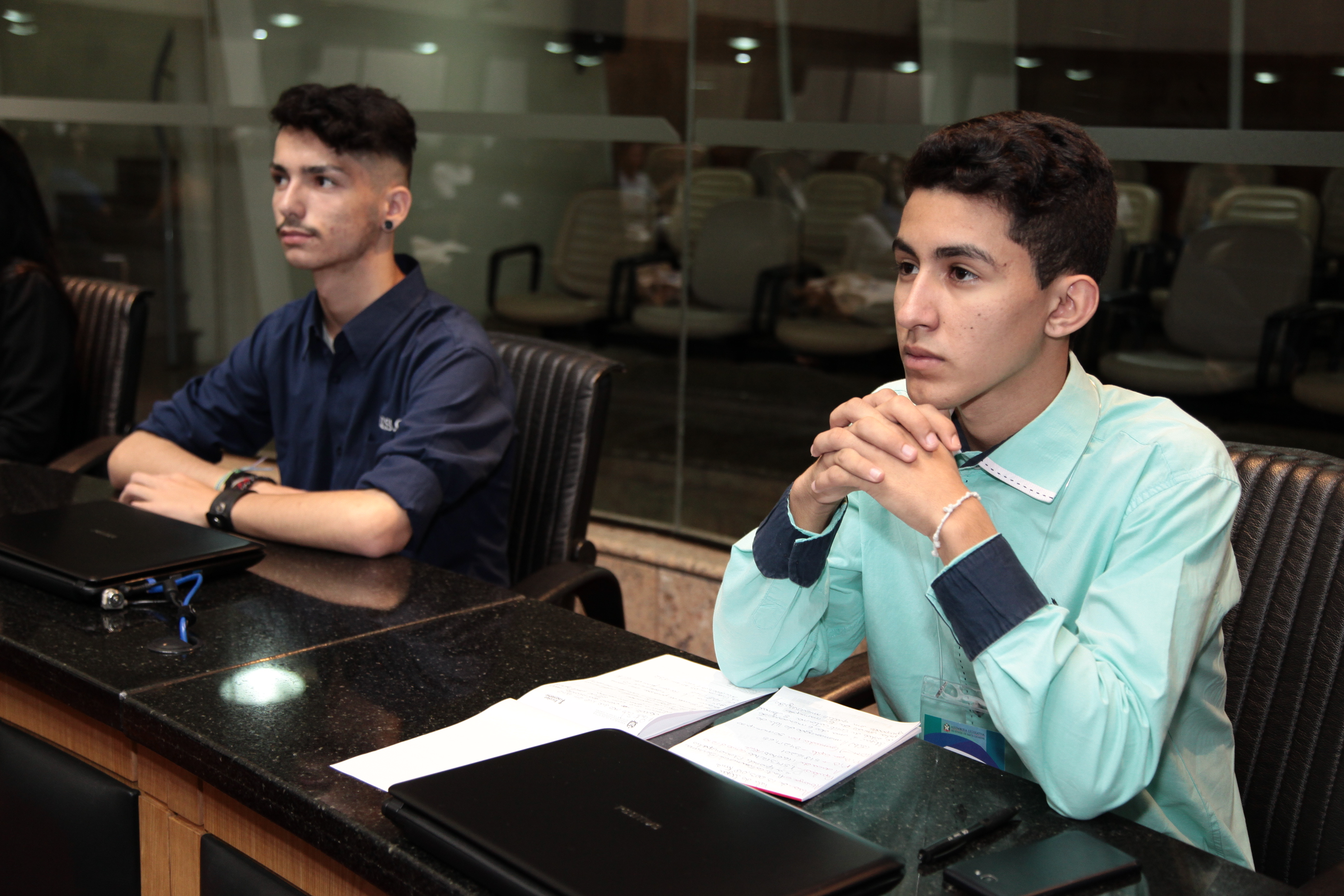 Parlamento Jovem - abertura.