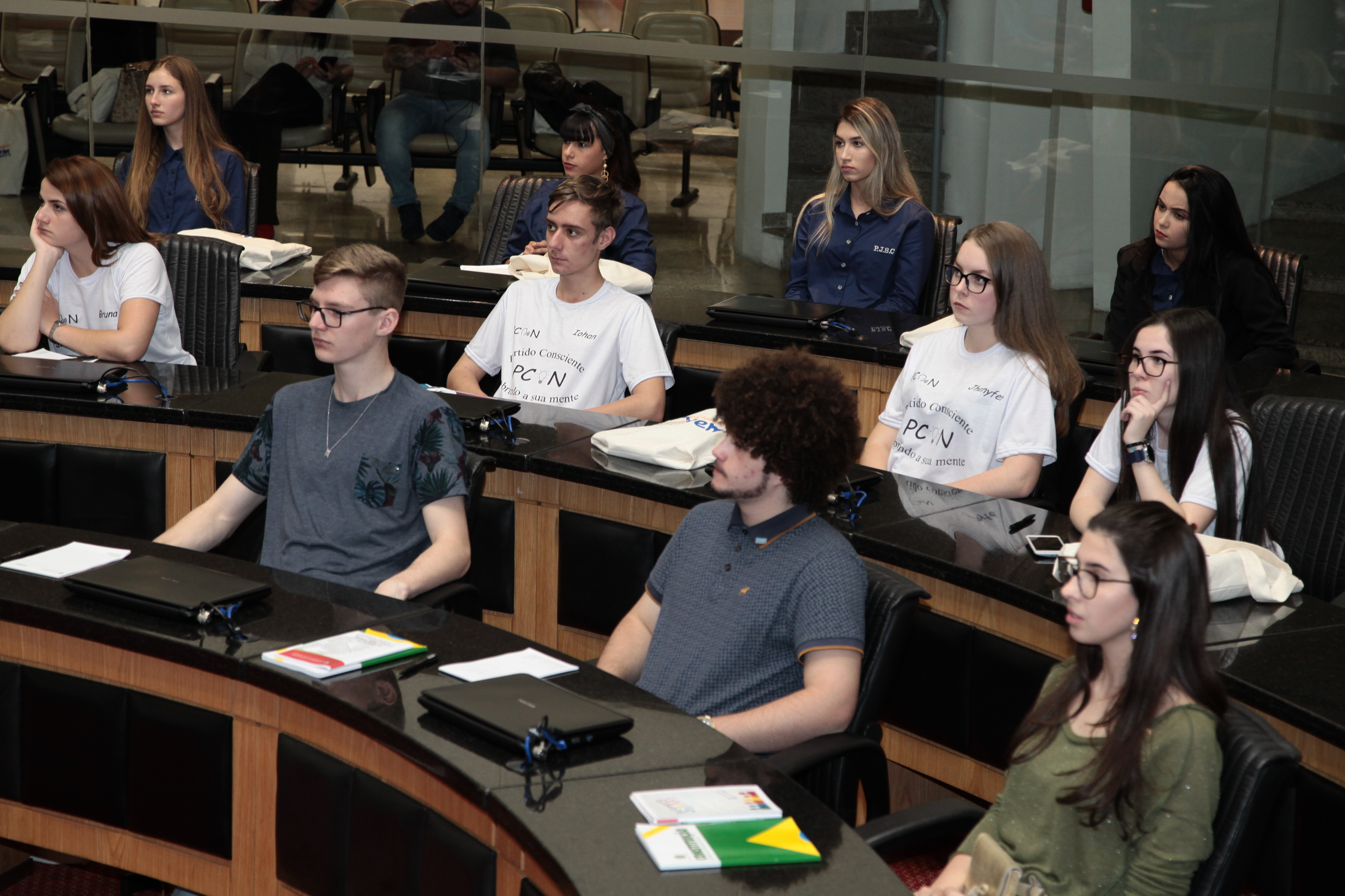Parlamento Jovem - abertura.
